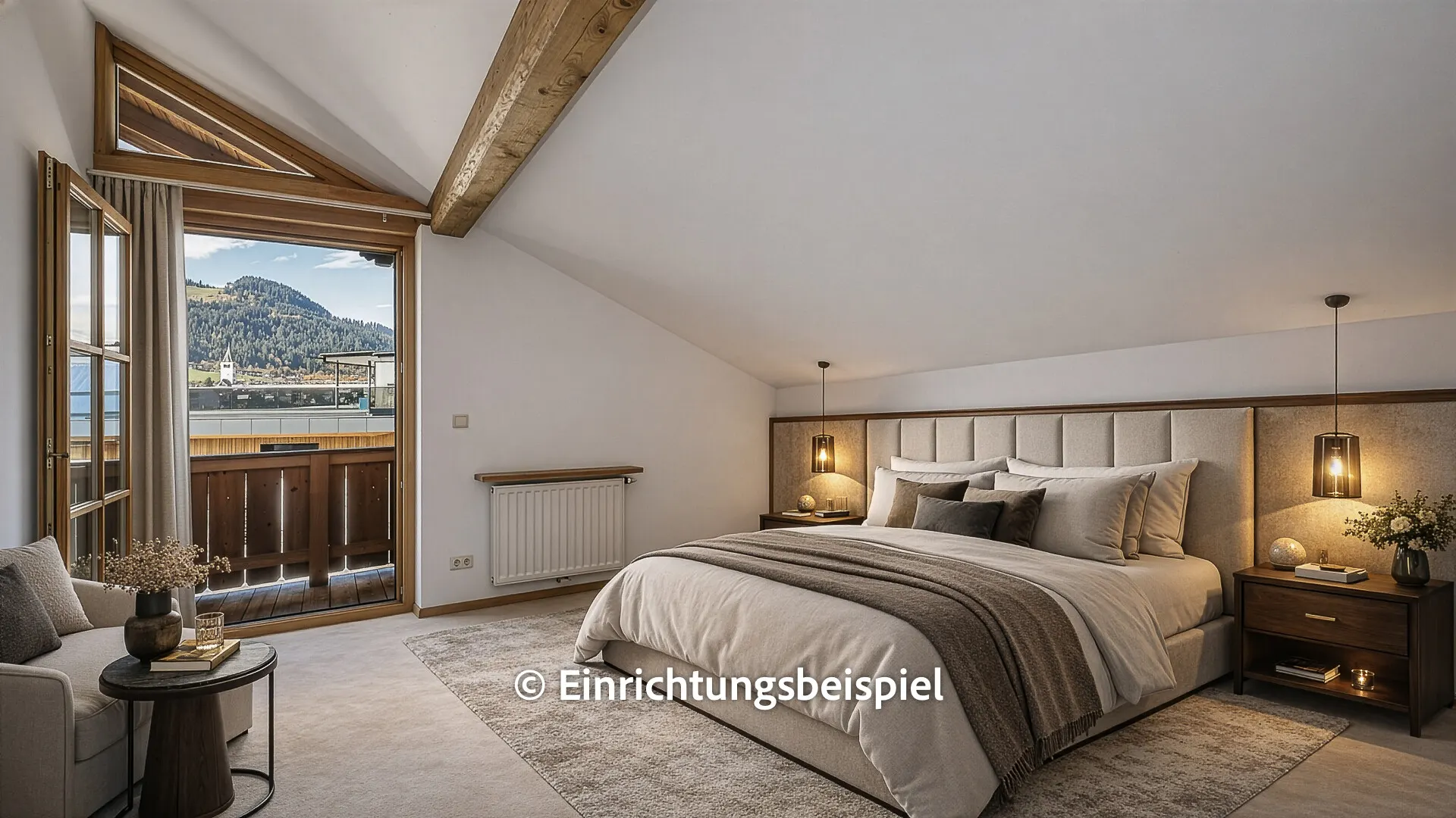 KITZIMMO-Dachgeschosswohnung in Toplage am Sonnberg kaufen - Immobilien Kitzbühel.