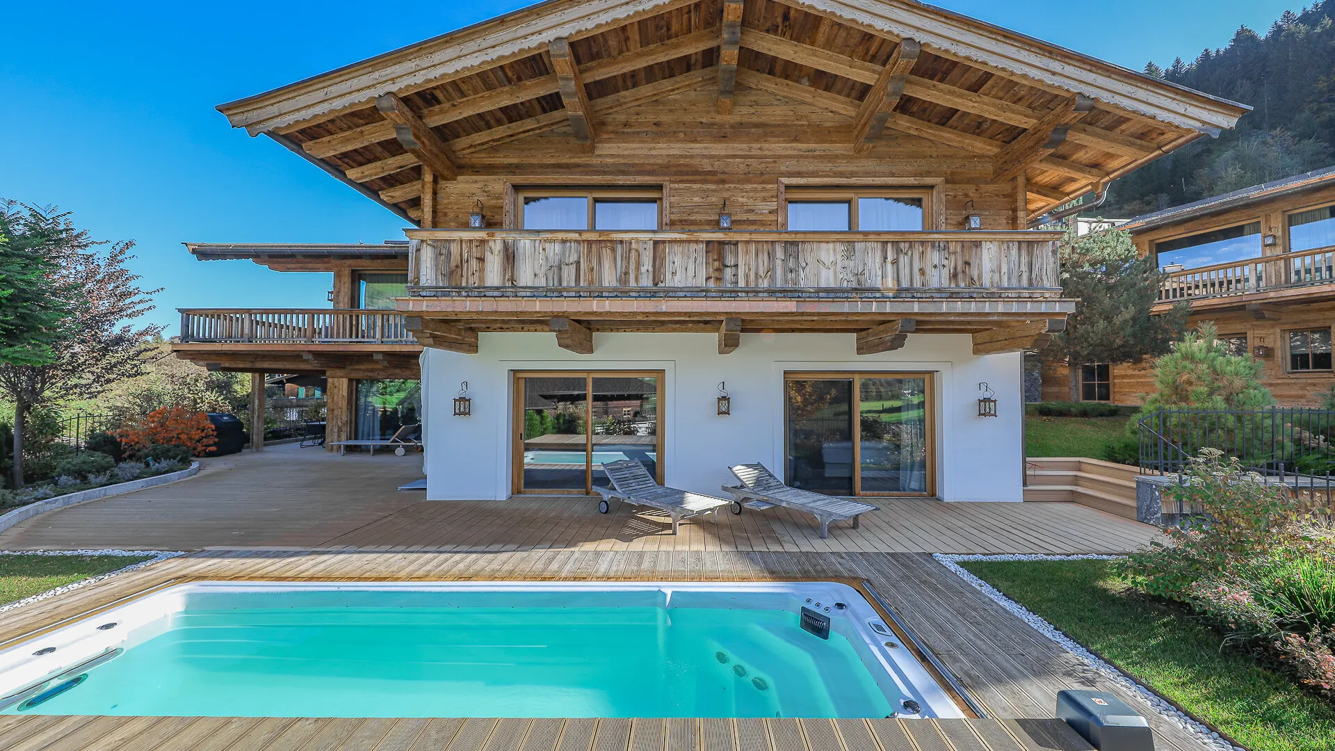 KITZIMMO-Luxuswohnung mit Pool in Toplage kaufen - Immobilie Jochberg.