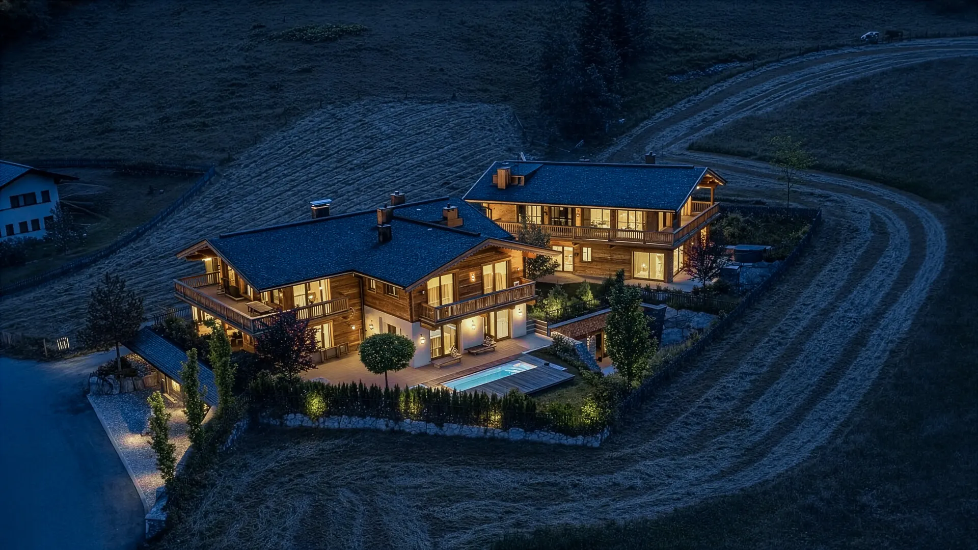 KITZIMMO-Luxuswohnung mit Pool in Toplage kaufen - Immobilie Jochberg.