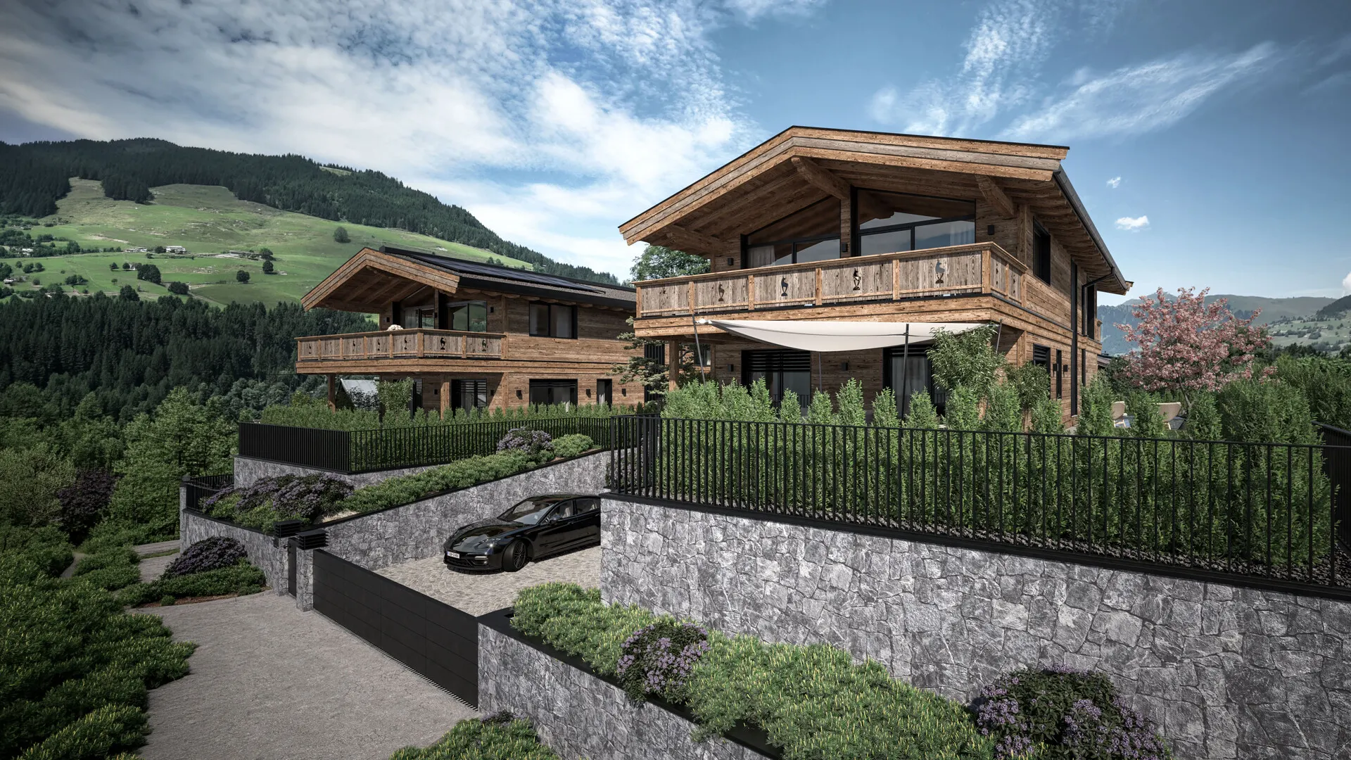 KITZIMMO-Luxuschalet mit Freizeitwohnsitz in traumhafter Lage - Immobilien Aurach.