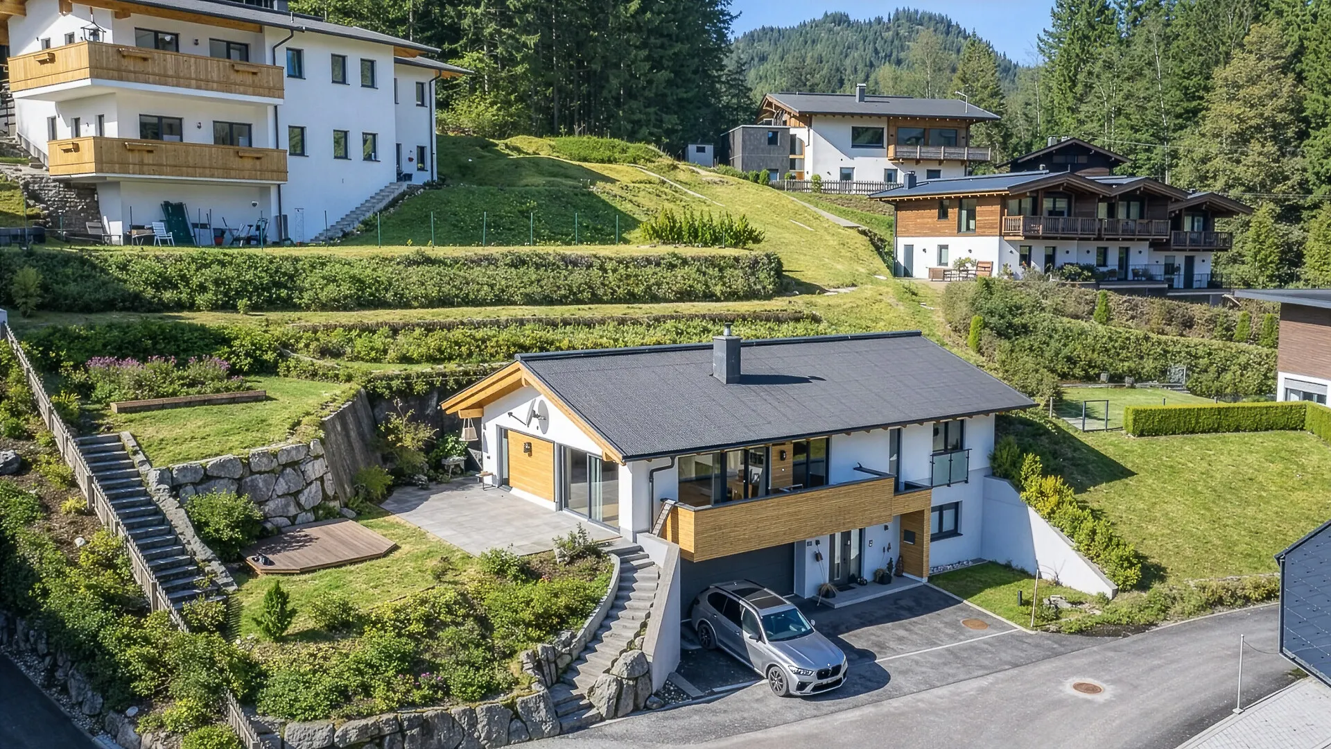 KITZIMMO-Exklusives Einfamilienhaus in Toplage - Immobilien Waidring.
