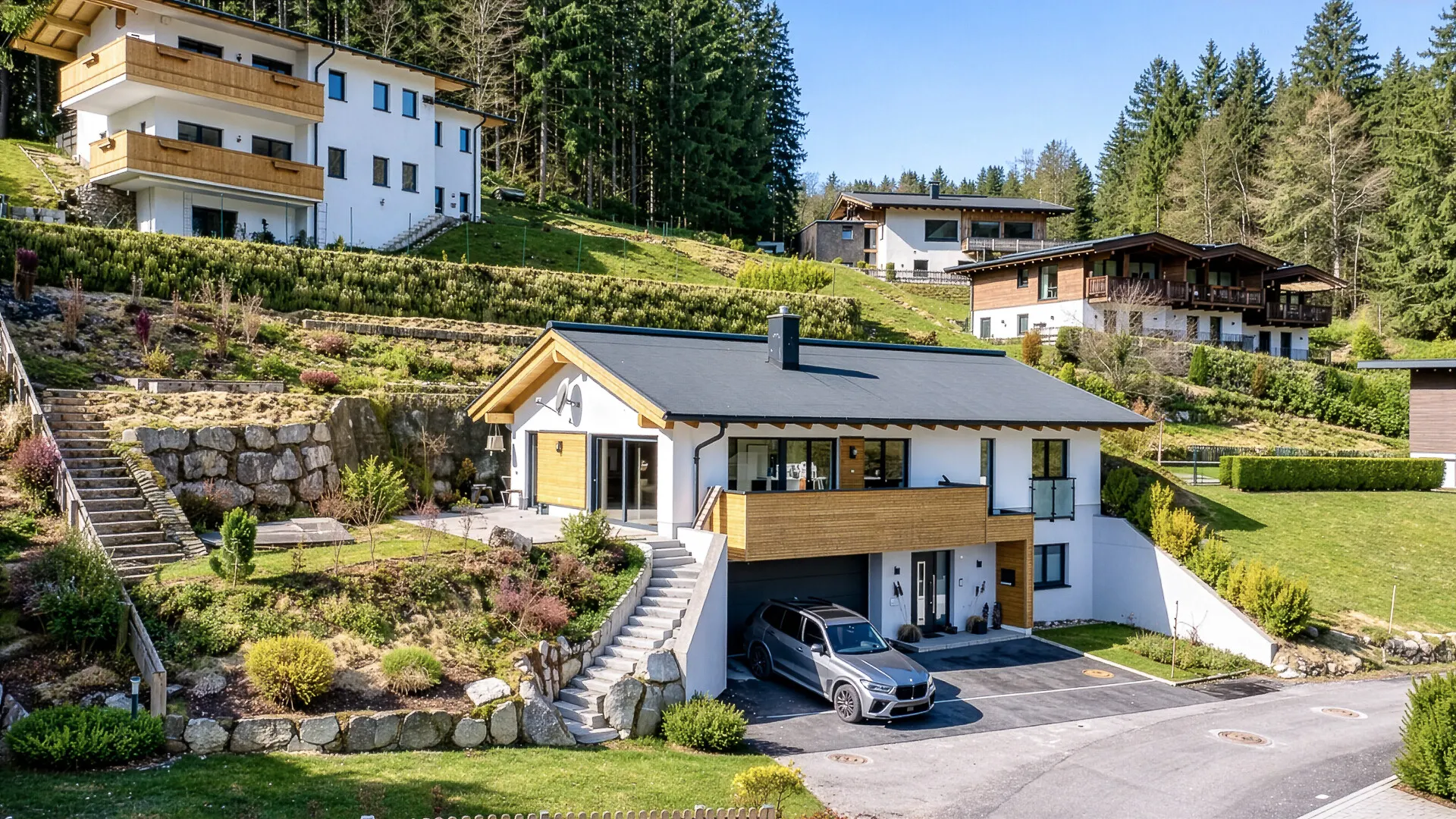 KITZIMMO-Exklusives Einfamilienhaus in Toplage - Immobilien Waidring.