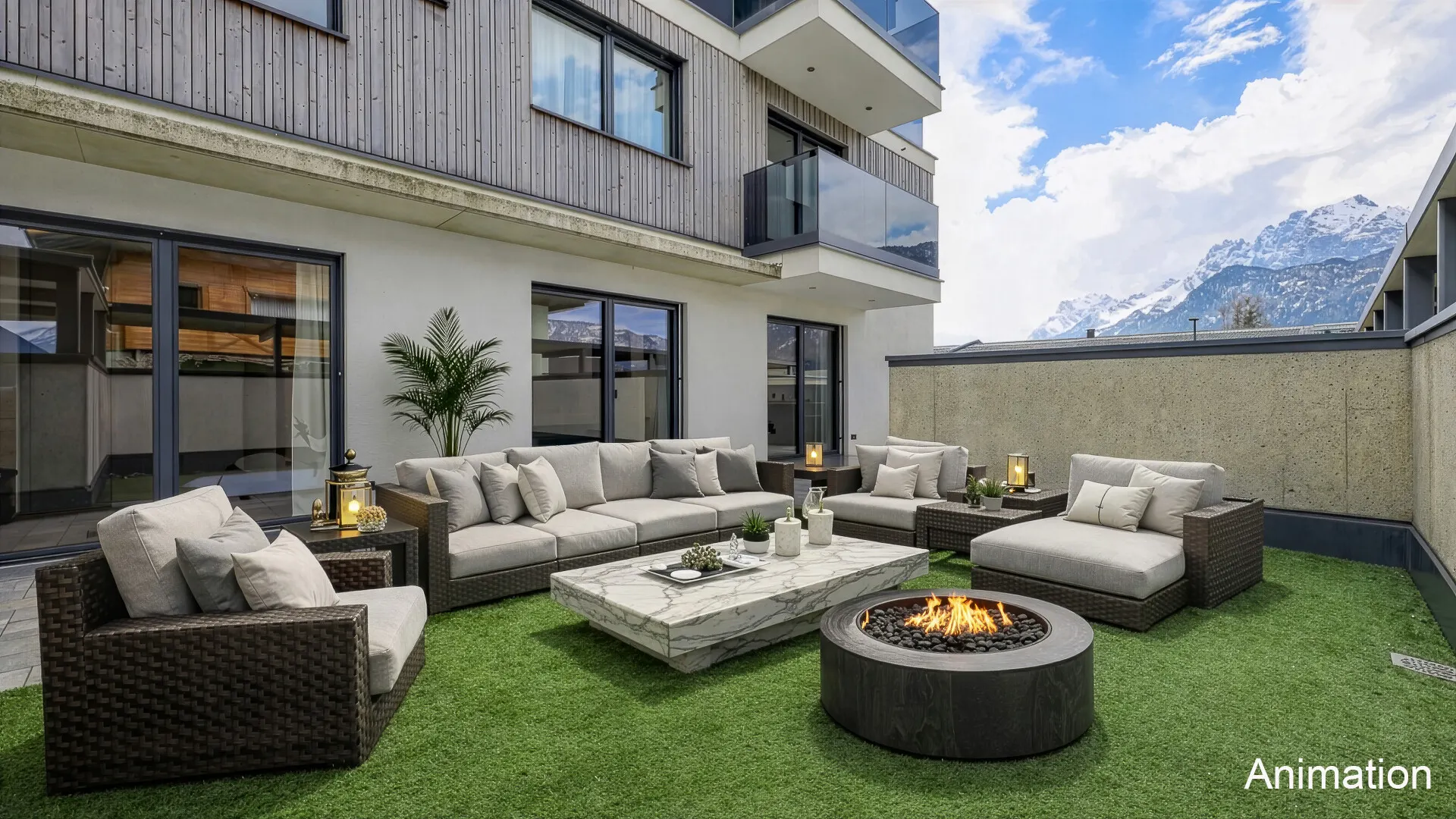 KITZIMMO-Exklusive Gartenwohnung in exklusivem Neubau - Immobilien St. Johann.