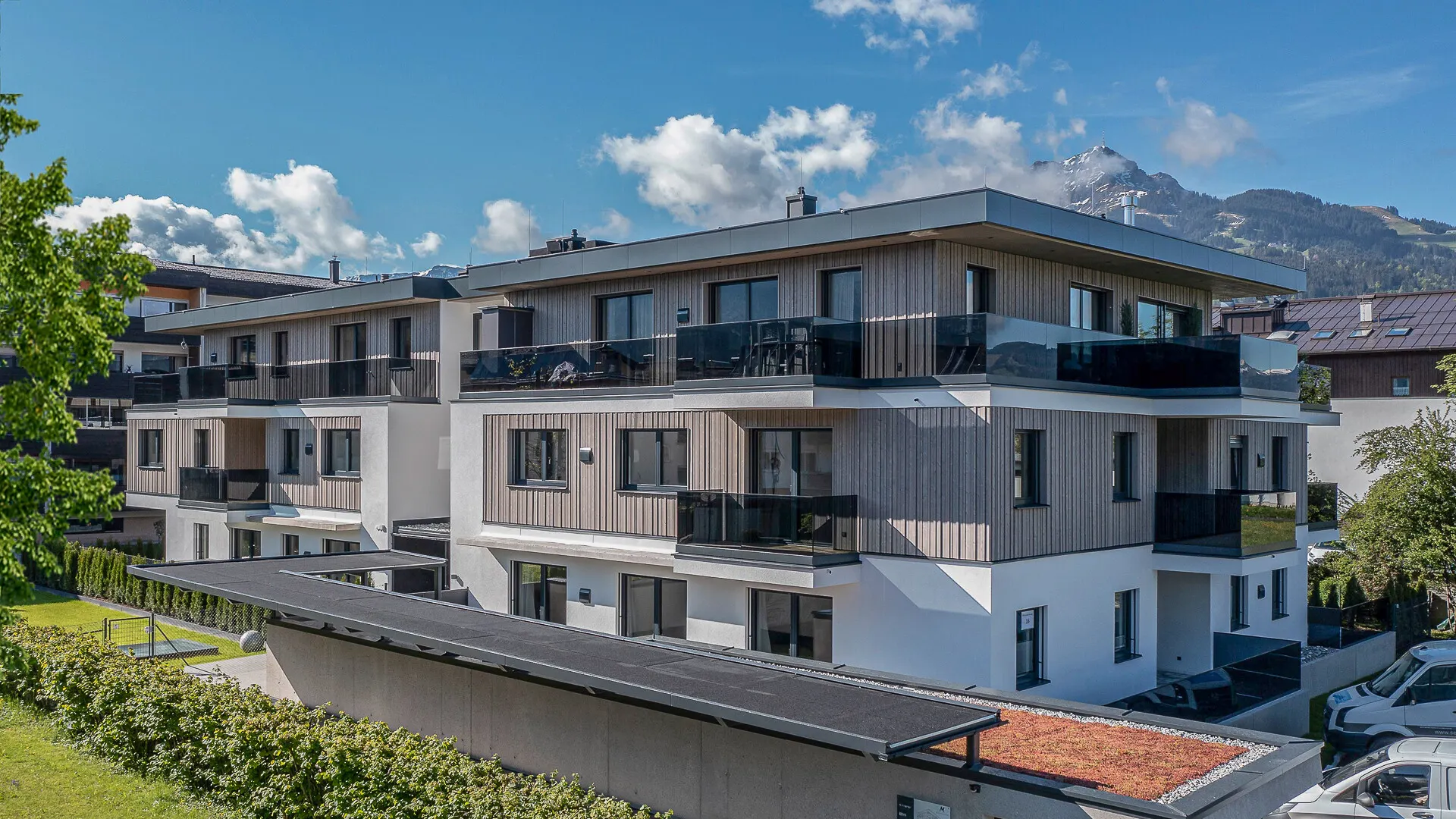 KITZIMMO-Exklusive Gartenwohnung in exklusivem Neubau - Immobilien St. Johann.