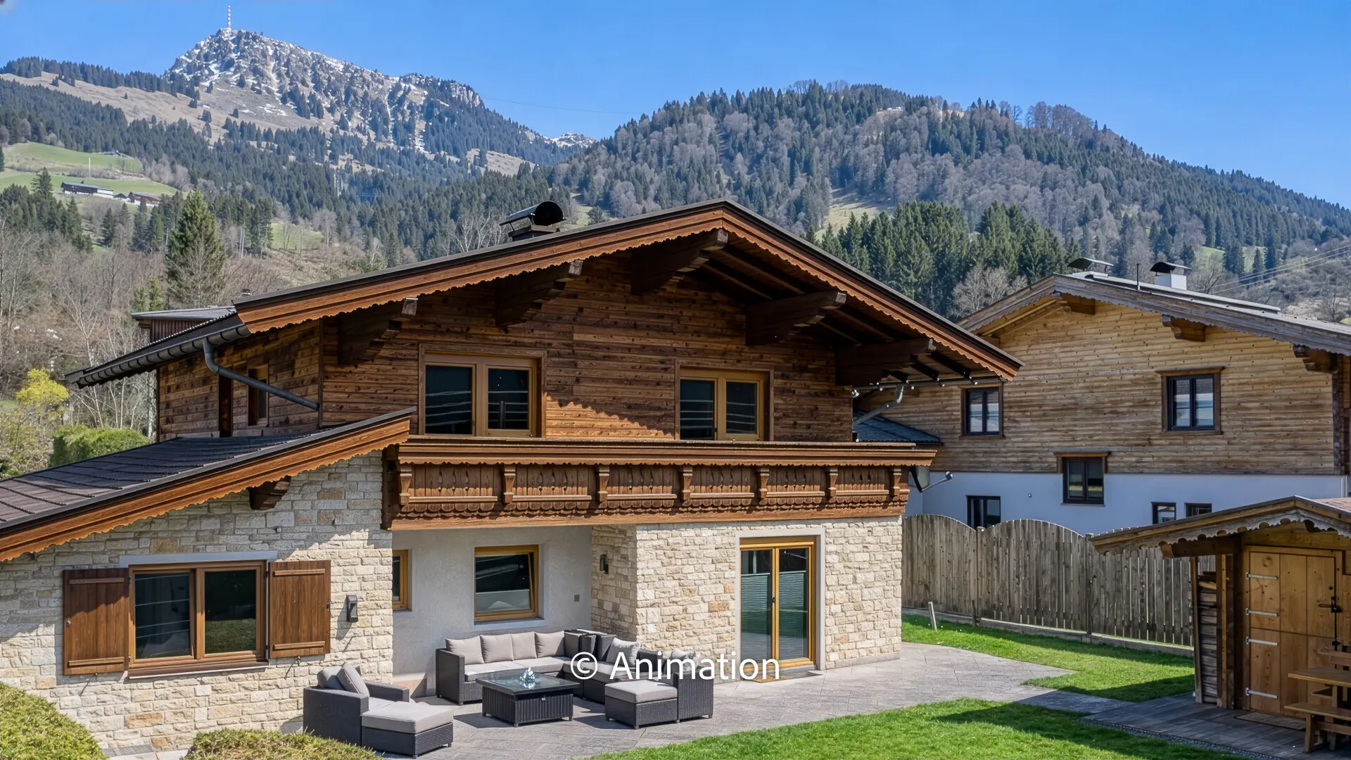 KITZIMMO-Wohnhaus mit 2 Einheiten & Freizeitwohnsitz kaufen - Immobilien Kitzbühel.