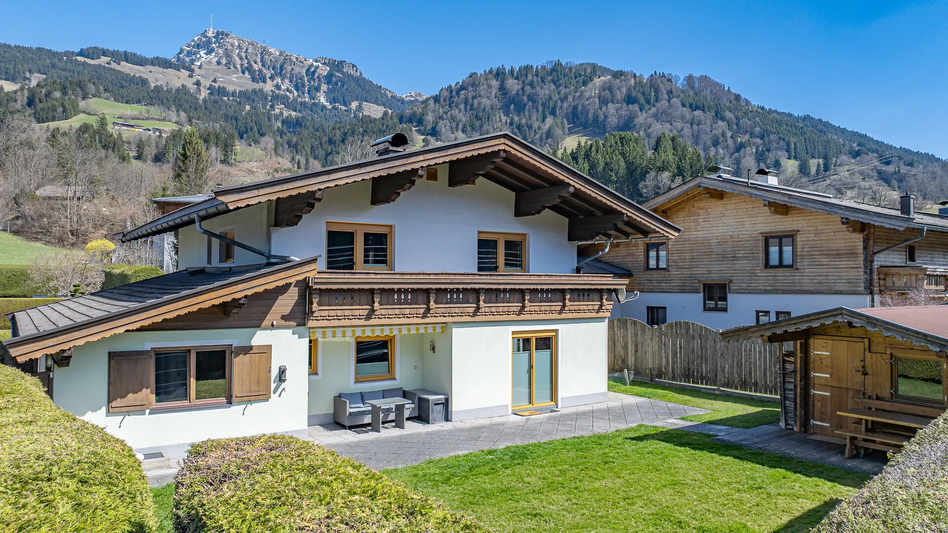 KITZIMMO-Wohnhaus mit 2 Einheiten & Freizeitwohnsitz kaufen - Immobilien Kitzbühel.