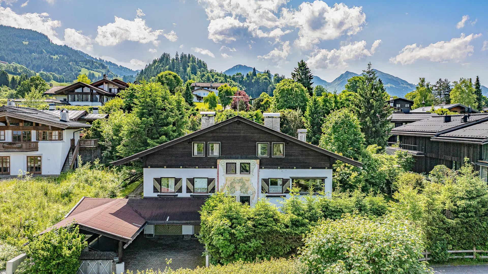 KITZIMMO-Baugrundstück mit Altbestand in Toplage auf der Bichlalm - Immobilien Kitzbühel-8