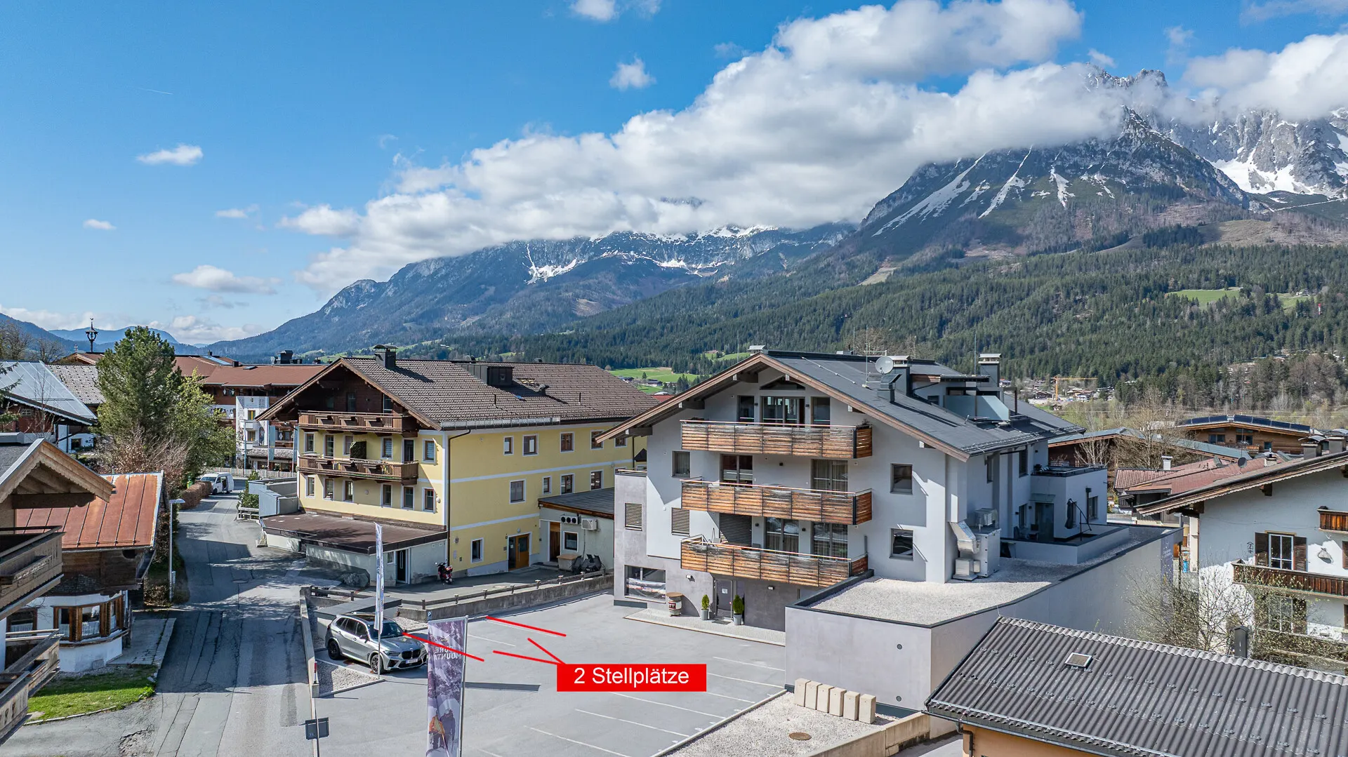 KITZIMMO-Großzügige Geschäftsfläche mitten im Dorfzentrum mieten - Immobilien Ellmau.