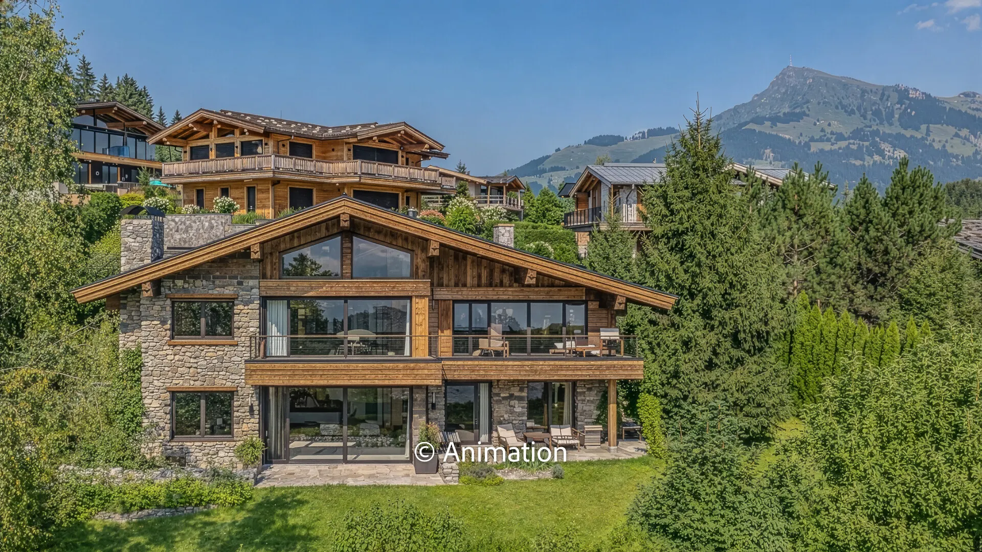 KITZIMMO-Chalet Landhausvilla in Toplage kaufen - Immobilien Reith bei Kitzbühel.-1