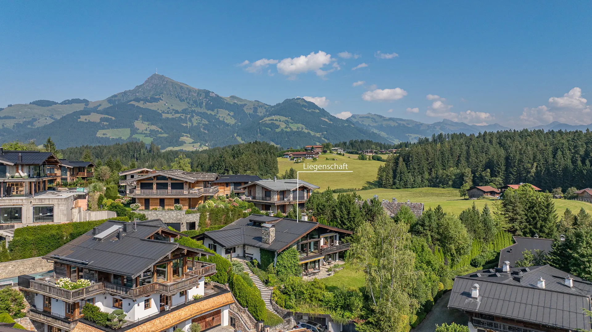 KITZIMMO-Chalet Landhausvilla in Toplage kaufen - Immobilien Reith bei Kitzbühel.