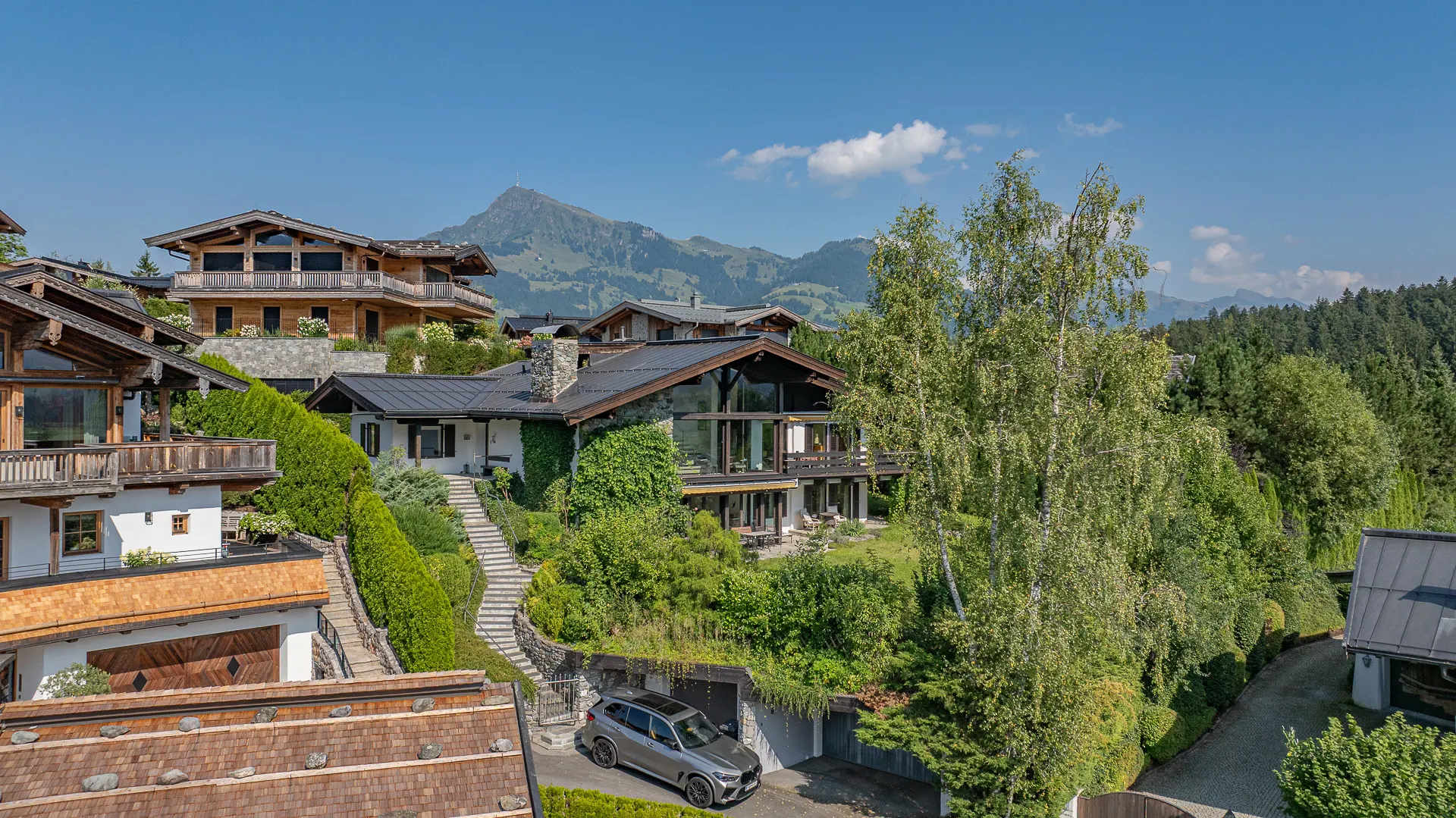 KITZIMMO-Chalet Landhausvilla in Toplage kaufen - Immobilien Reith bei Kitzbühel.