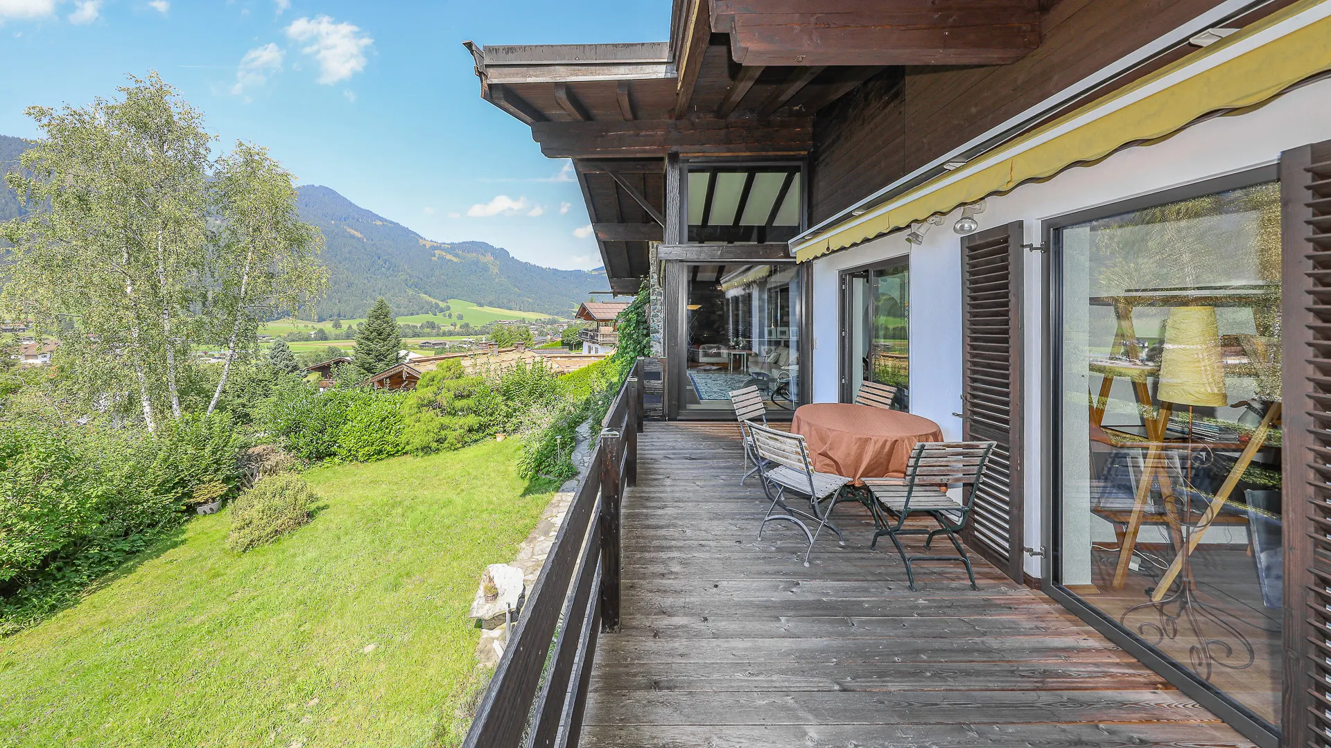 KITZIMMO-Chalet Landhausvilla in Toplage kaufen - Immobilien Reith bei Kitzbühel.