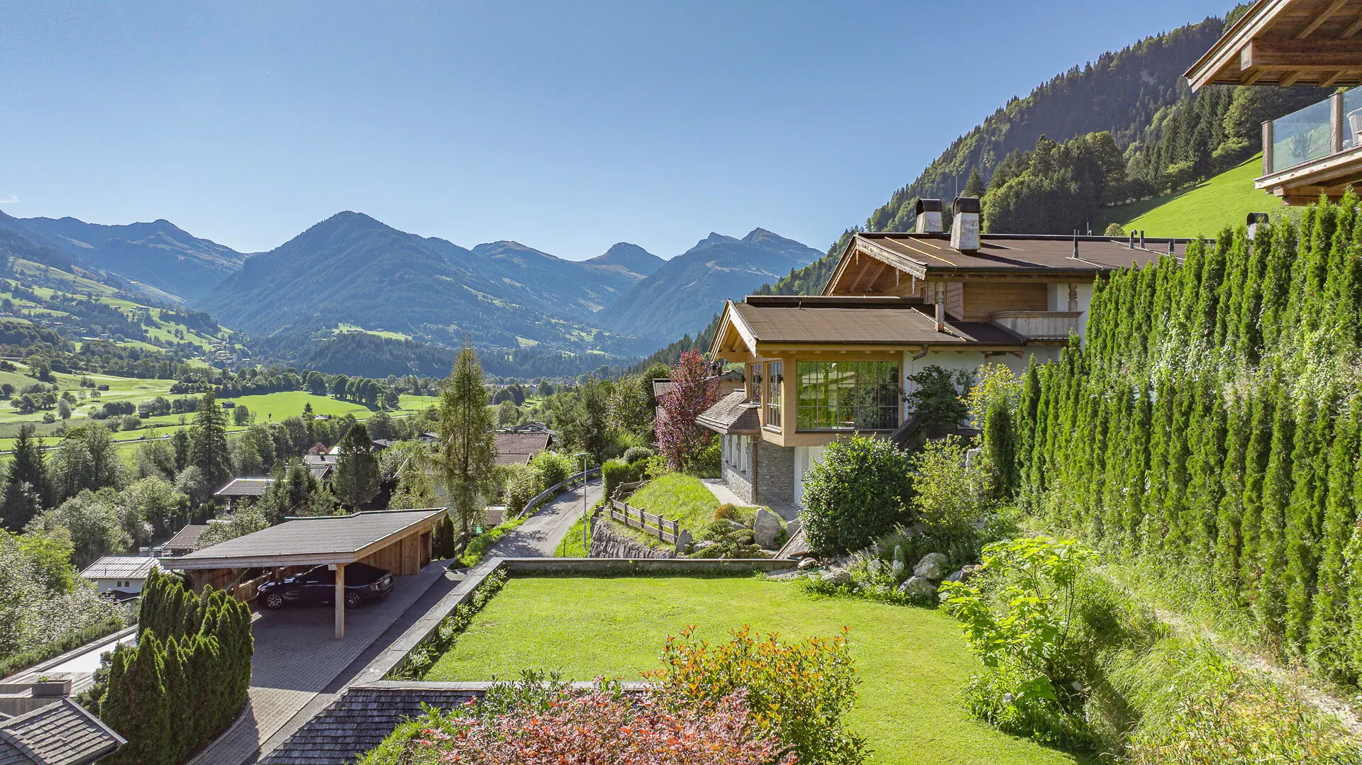 KITZIMMO-Exklusives Landhaus in traumhafter & unverbaubarer Aussichtslage - Immobilien Kitzbühel.-9