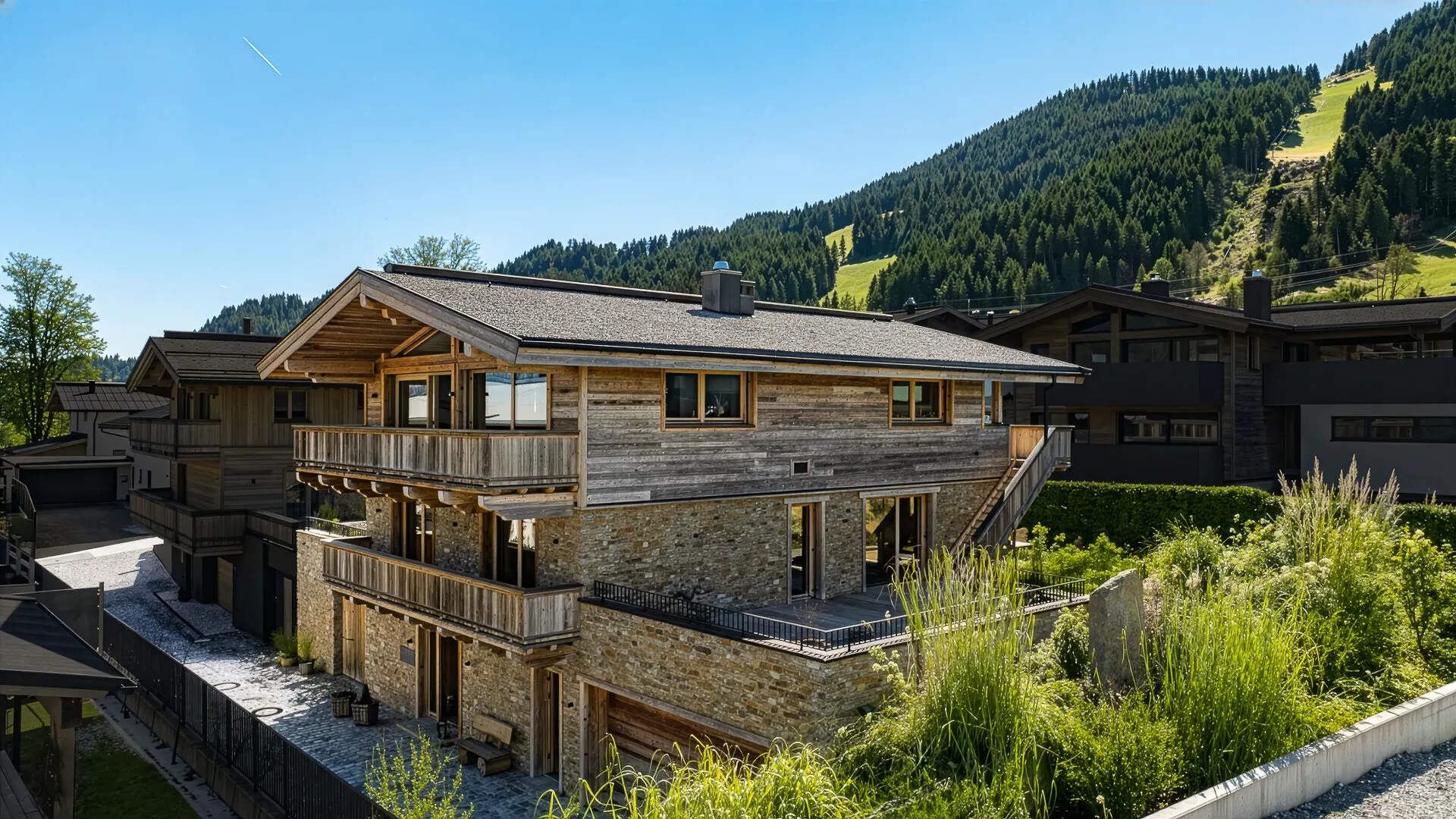 KITZIMMO-Luxuschalet mit Kaiserblick in unmittelbar am Skilift kaufen - Immobilien Going.-9