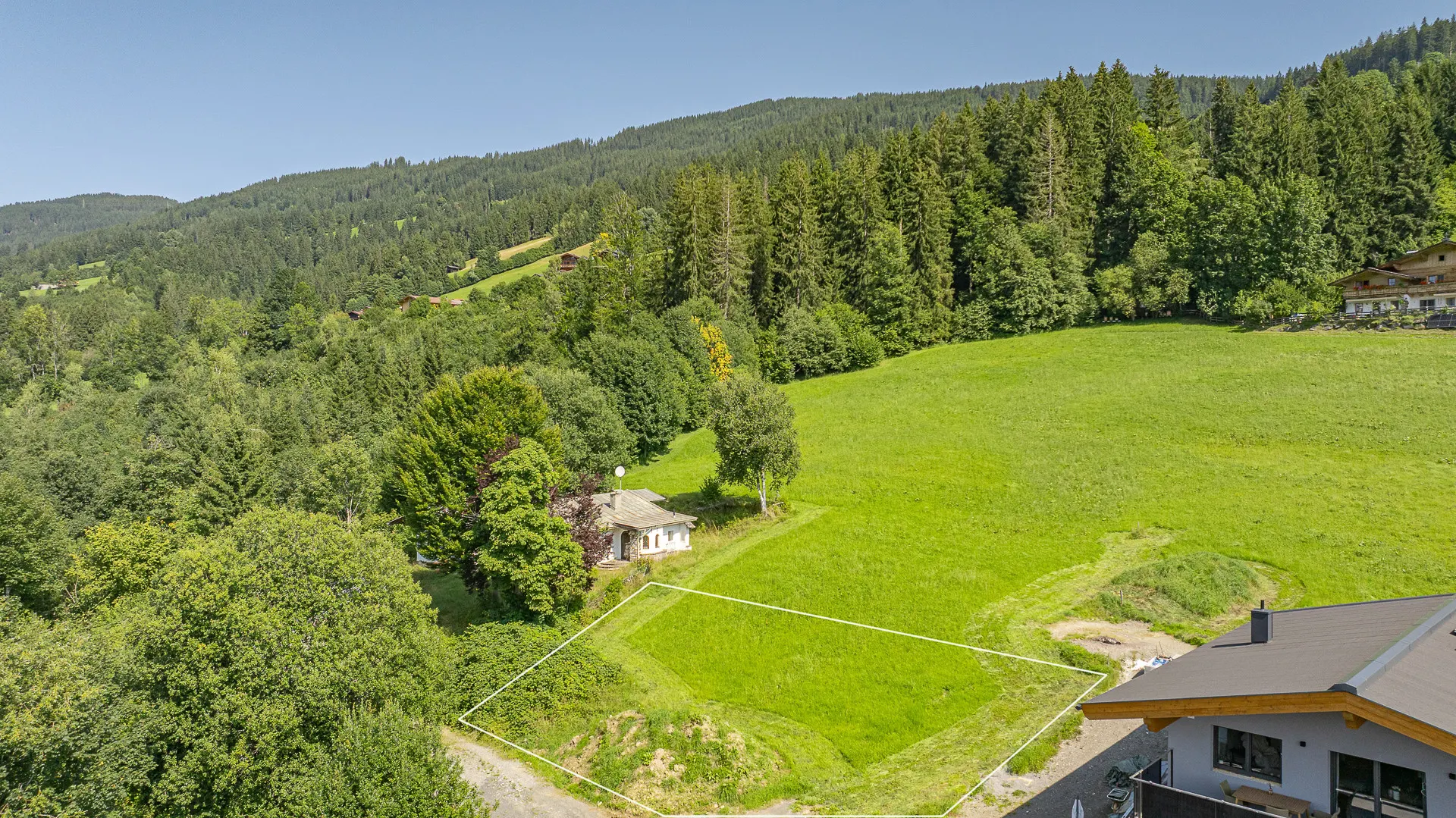 KITZIMMO-Baugrundstück in traumhafter Aussichtslage am Sonnberg - Immobilien Kirchberg.