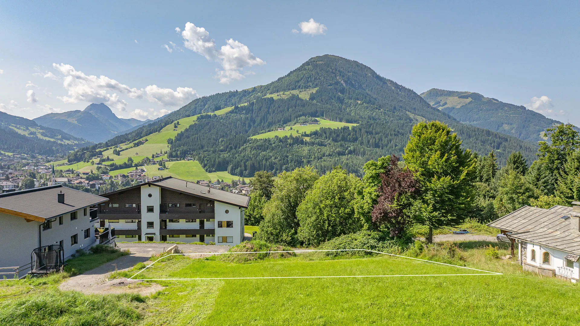 KITZIMMO-Baugrundstück in traumhafter Aussichtslage am Sonnberg - Immobilien Kirchberg.