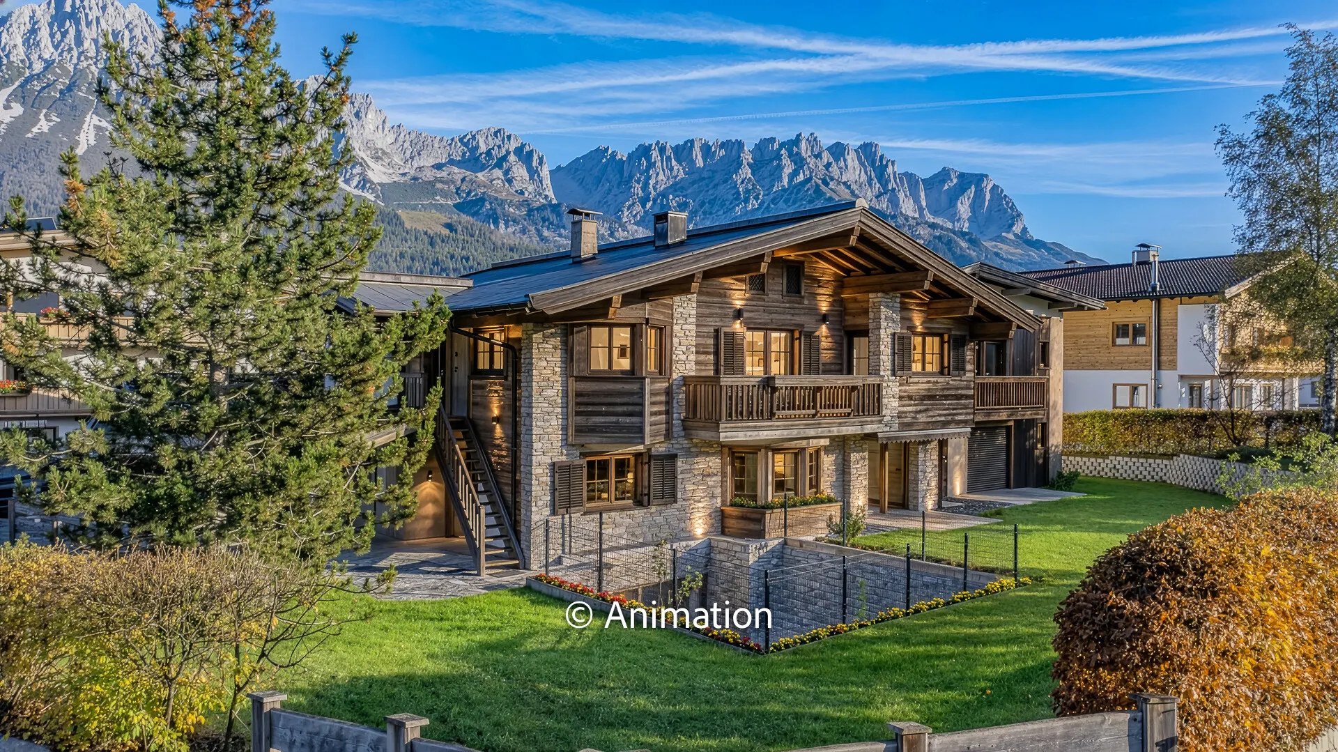 KITZIMMO-Mehrfamilienhaus in Toplage kaufen - Immobilien Ellmau Tirol.