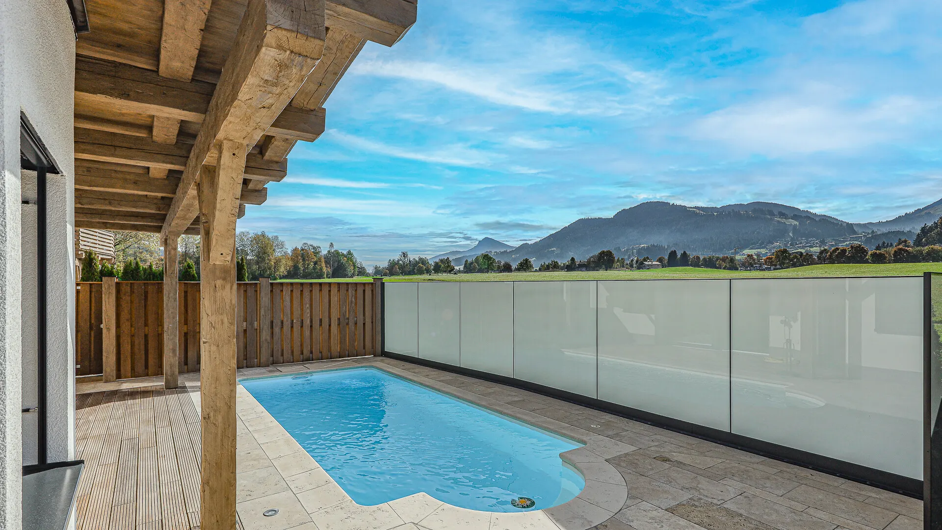 KITZIMMO-Luxuschalet mit Pool und Kaiserblick - Immobilien Ellmau.-17