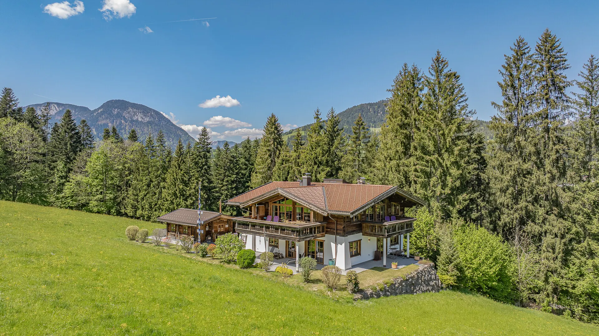 KITZIMMO-Luxusvilla mit Kaiserblick in Alleinlage kaufen - Immobilien Scheffau.-9