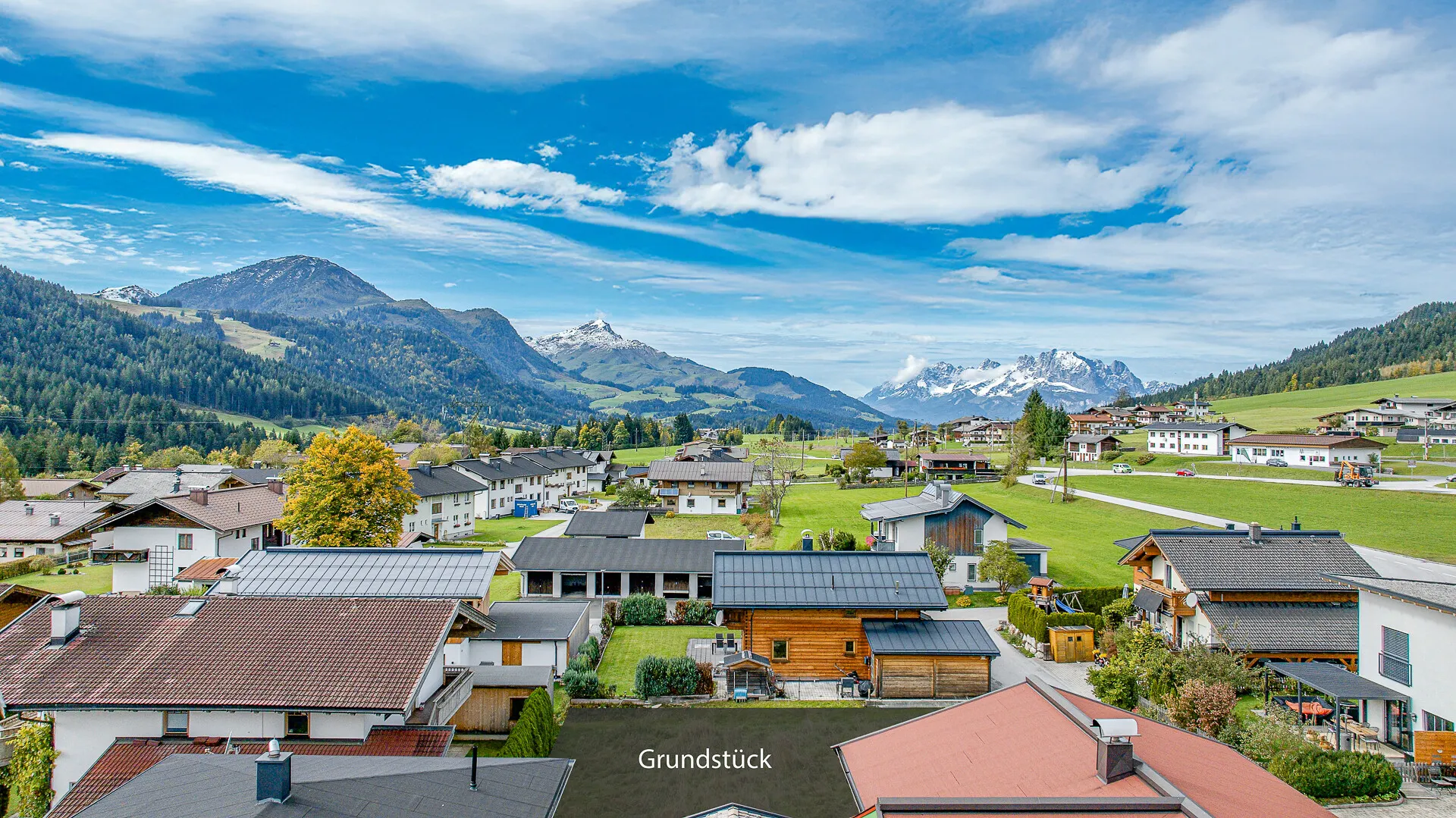 KITZIMMO-Grundstück mit Baugenehmigung kaufen - Immobilien Fieberbrunn.