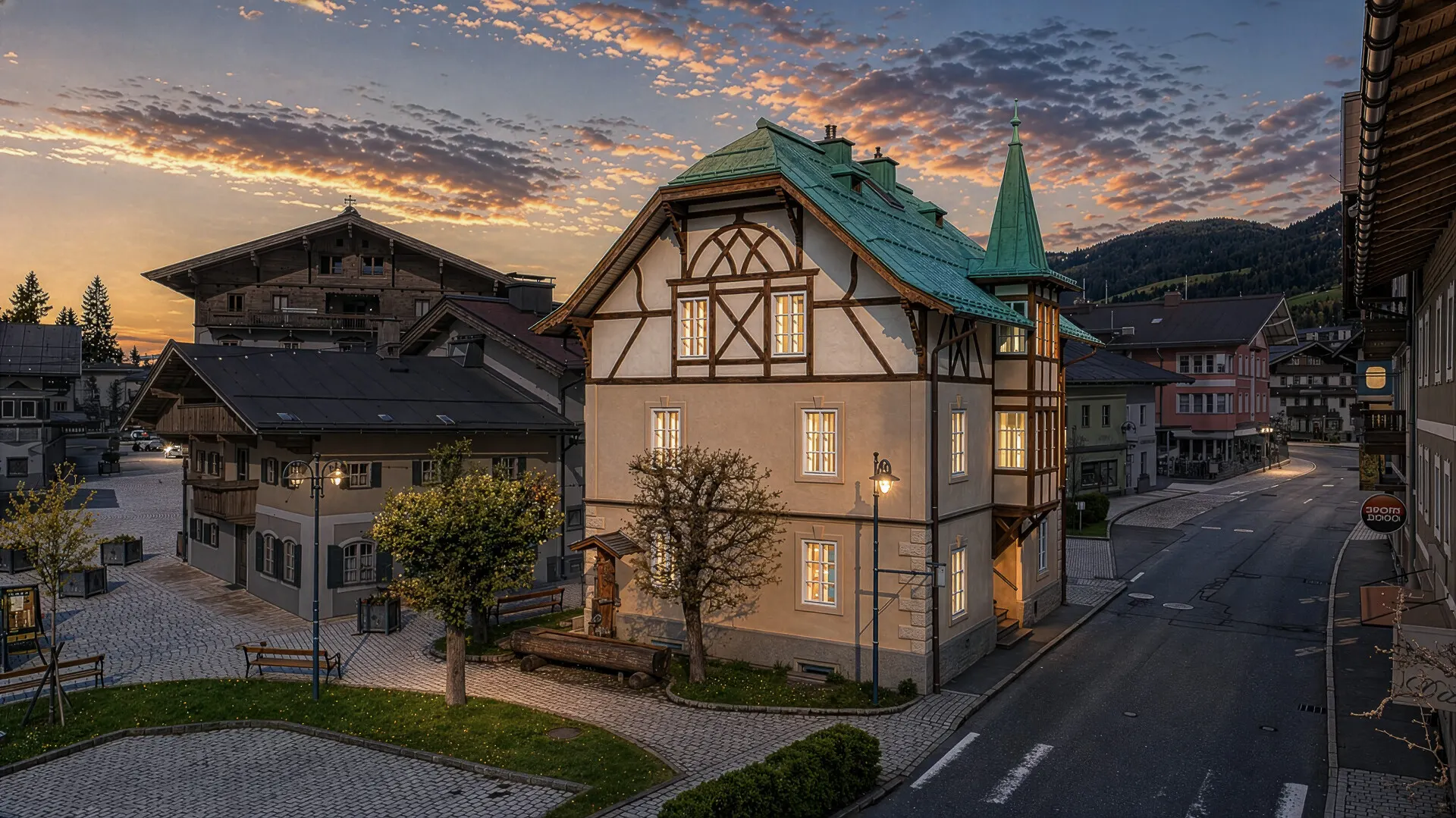 KITZIMMO-Luxus-Stadtvilla in Toplage kaufen - Immobilien Kirchberg in Tirol.-32