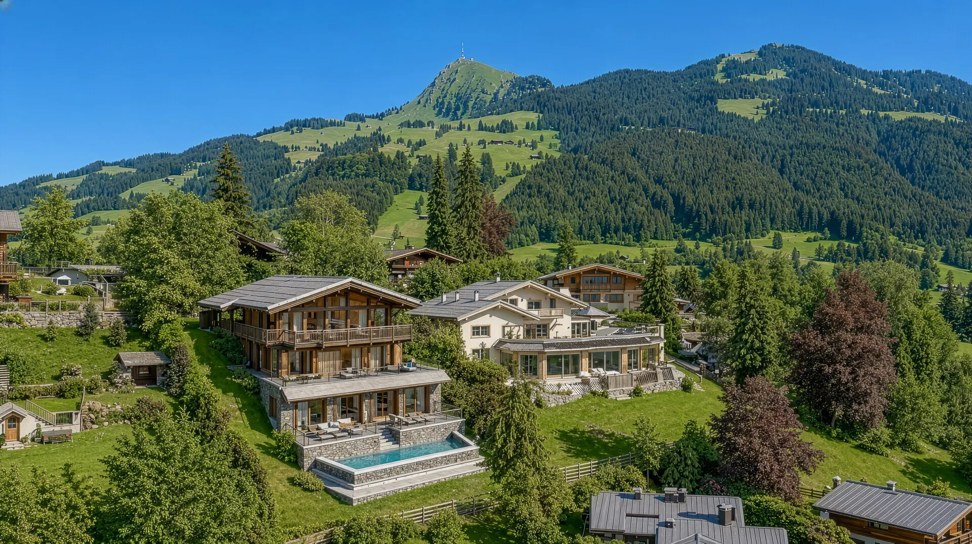 KITZIMMO-Luxusvilla in einzigartiger Toplage am Lebenberg kaufen - Immobilien Kitzbühel.