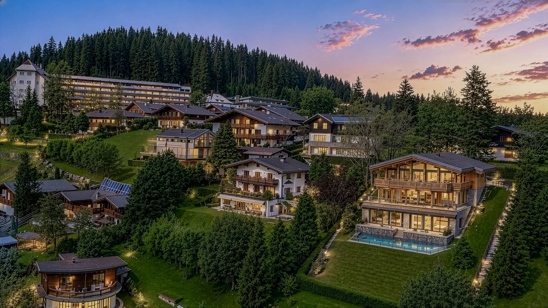 KITZIMMO-Luxusvilla in einzigartiger Toplage am Lebenberg kaufen - Immobilien Kitzbühel.