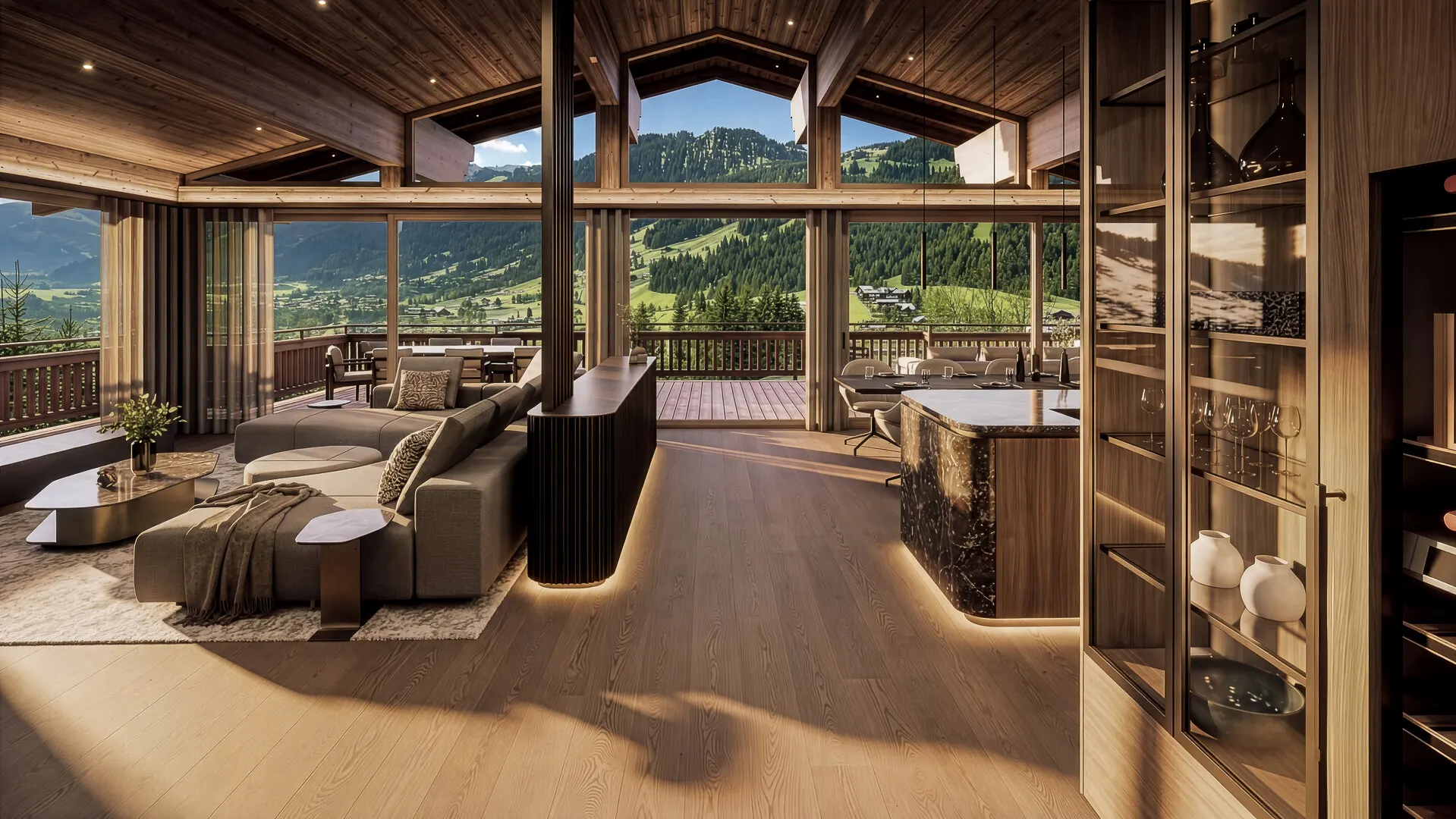KITZIMMO-Luxusvilla in einzigartiger Toplage am Lebenberg kaufen - Immobilien Kitzbühel.