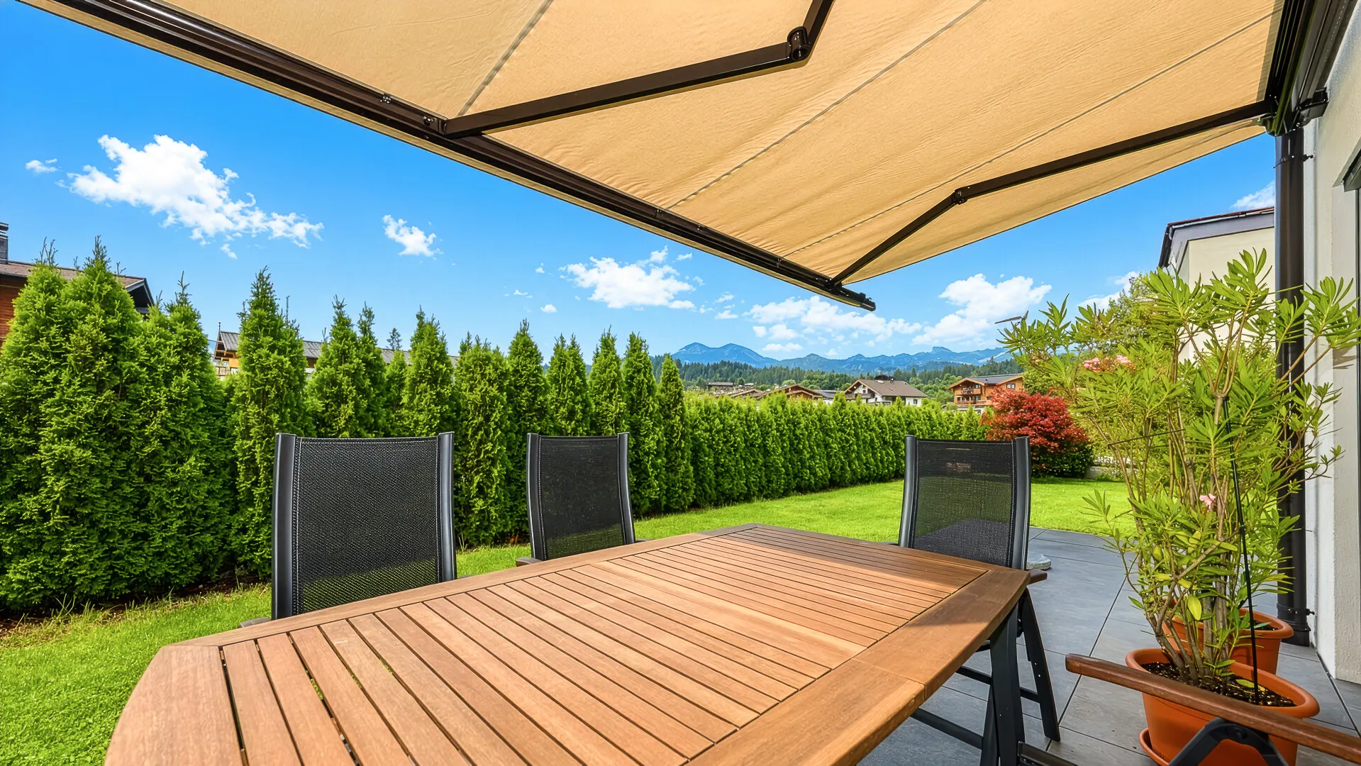 KITZIMMO - Luxusgartenwohnung mieten in Oberndorf in Toplage-6-5
