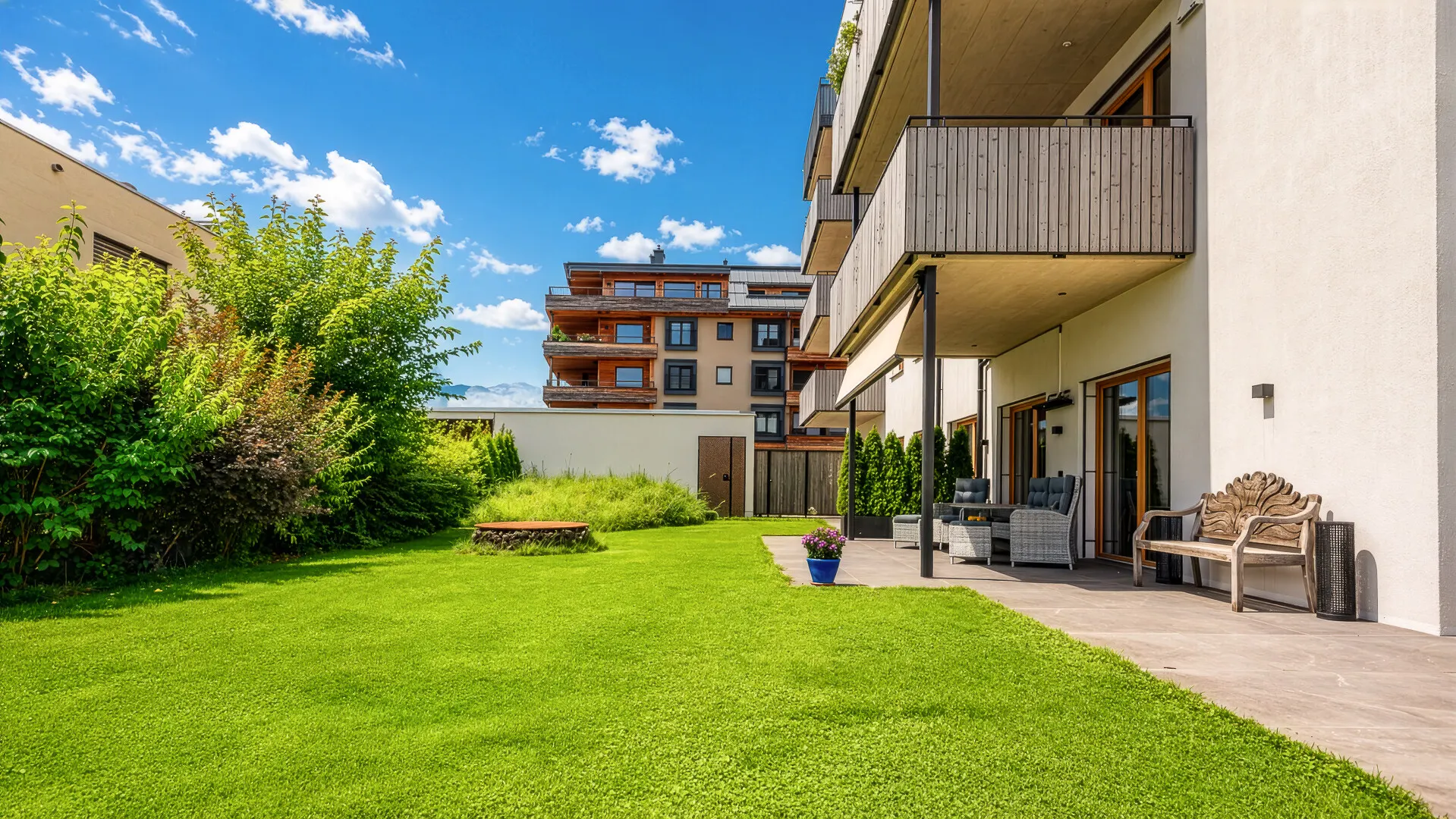 KITZIMMO - Luxusgartenwohnung mieten in Oberndorf in Toplage-6-2