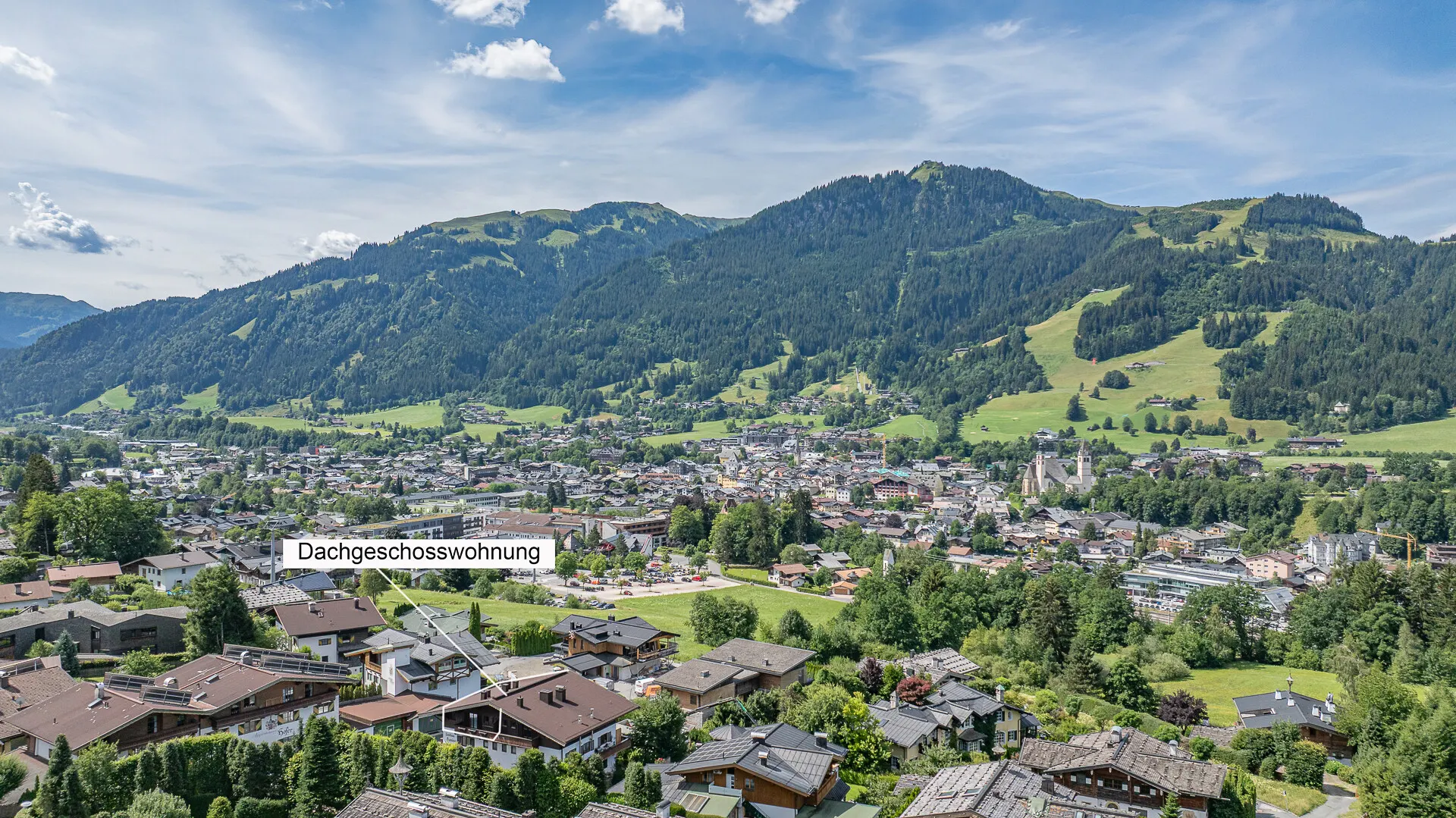 Exklusive Dachgeschosswohnung am Sonnberg mit Blick über Kitzbühel - KITZIMMO