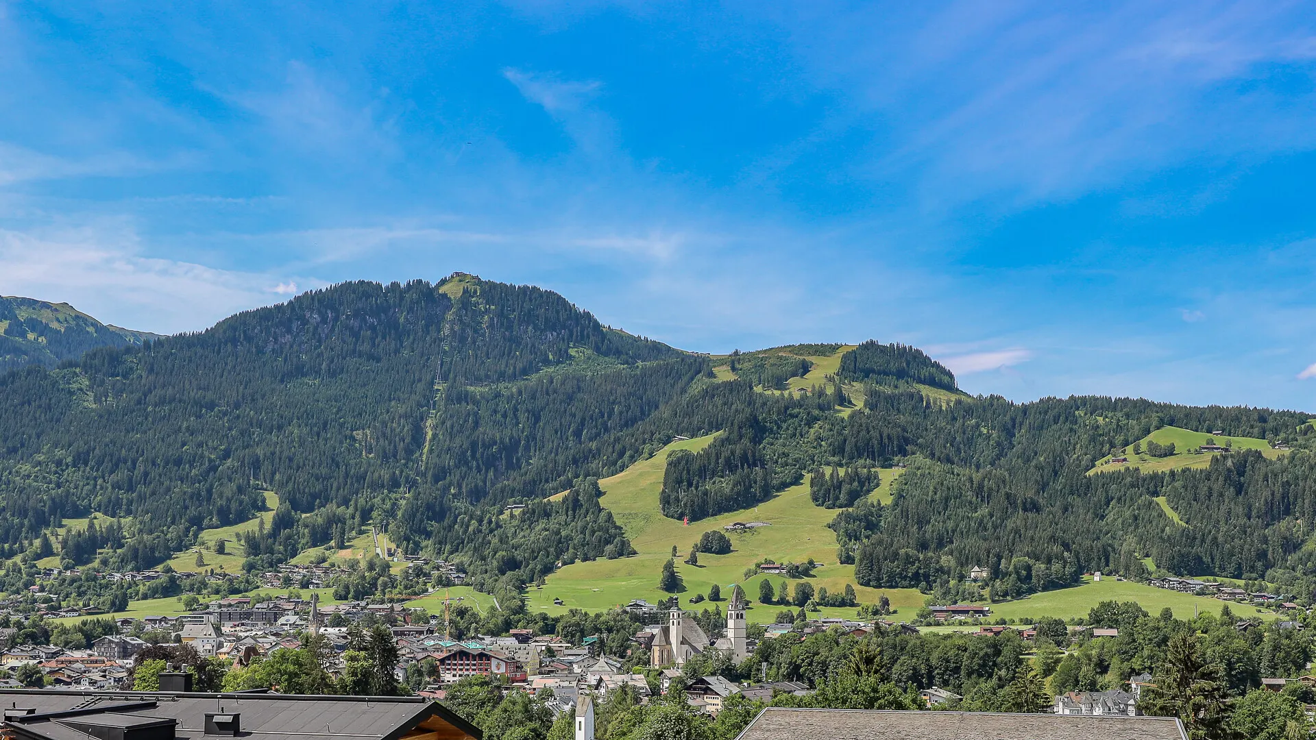 Exklusive Dachgeschosswohnung am Sonnberg mit Blick über Kitzbühel - KITZIMMO.