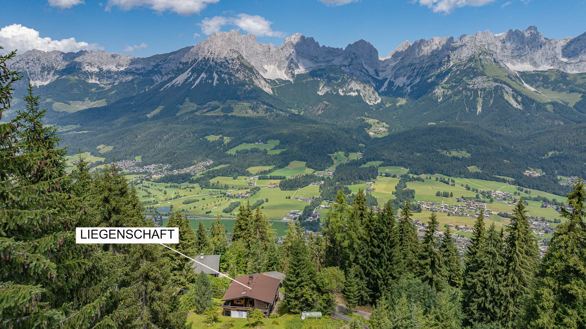 KITZIMMO-Freizeitwohnsitz mit unverbautem Kaiserblick - Ski in / Ski out - Immobilien Ellmau.