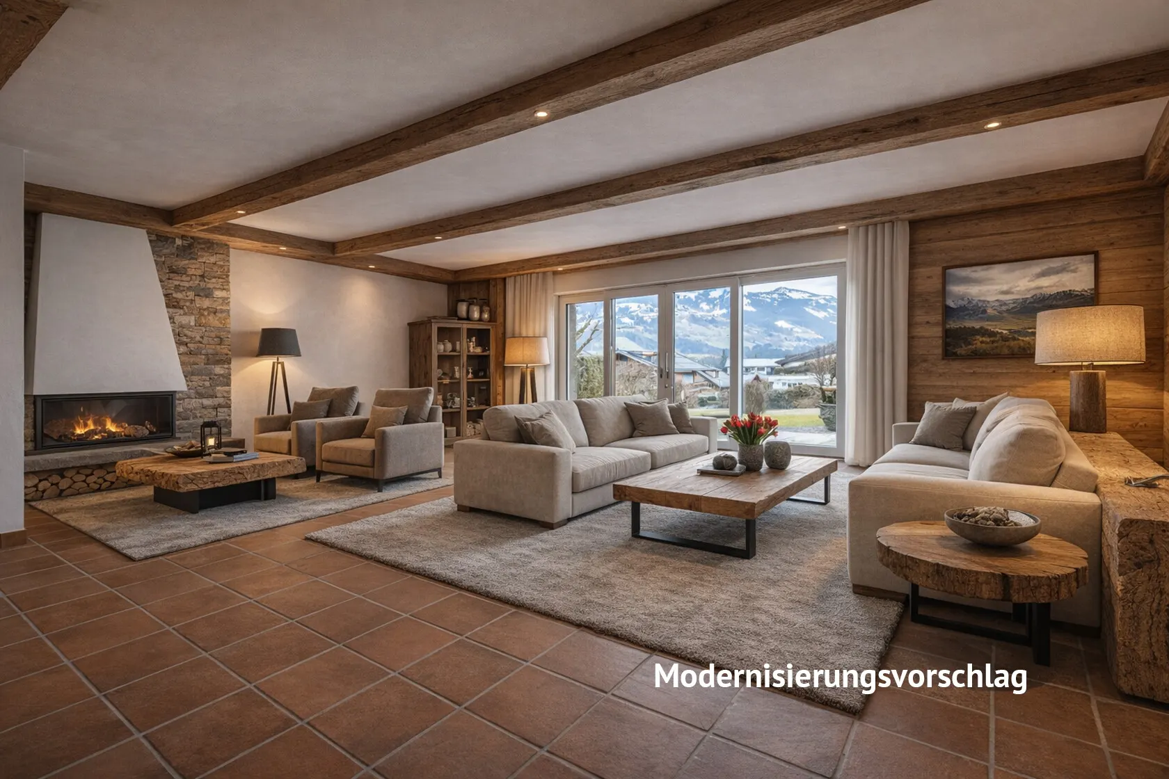 KITZIMMO-Domizil mit Potenzial in zentrumsnaher Ruhelage - Ski Out - Immobilien Kitzbühel.
