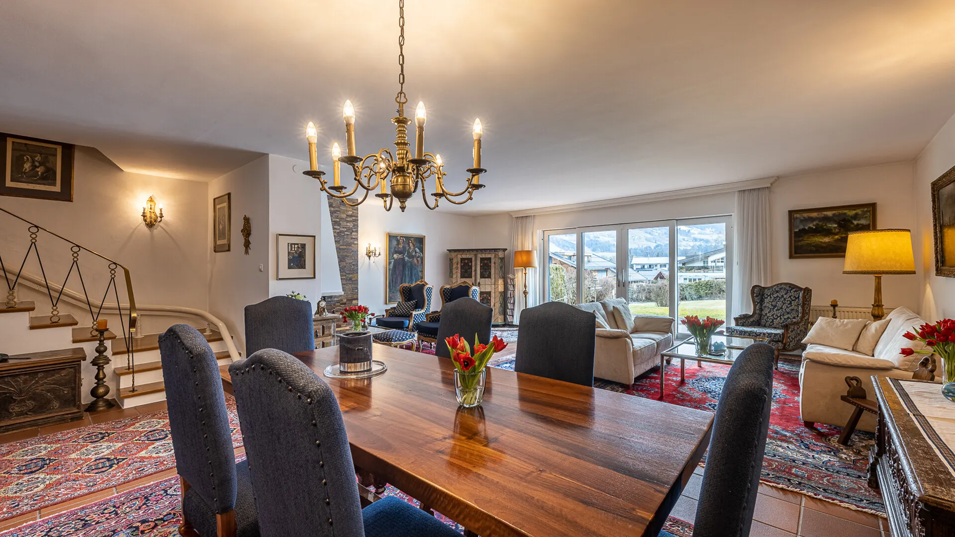 KITZIMMO-Domizil mit Potenzial in zentrumsnaher Ruhelage - Ski Out - Immobilien Kitzbühel.