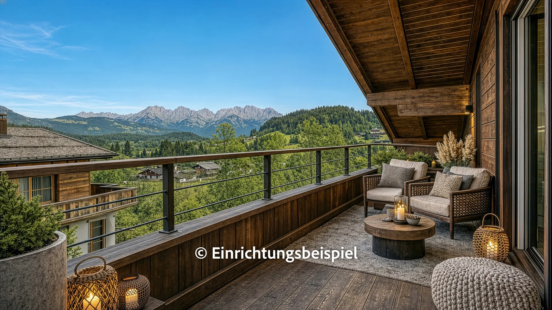 KITZIMMO-Dachgeschosswohnung an der Skipiste mit Kaiserblick kaufen - Immobilien Kitzbühel.-5