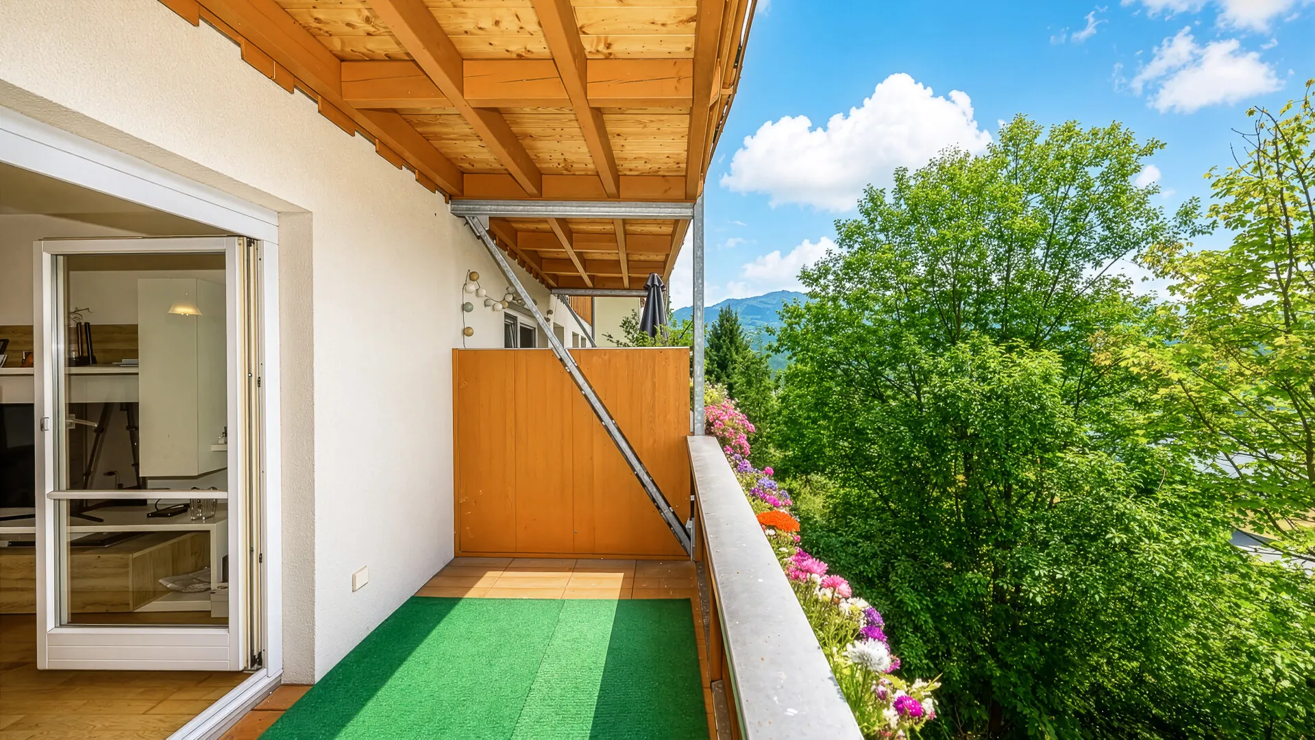 KITZIMMO-Wohnung in Ruhelage am Sonnberg mit schönem Ausblick - Immobilien Kirchberg.-17