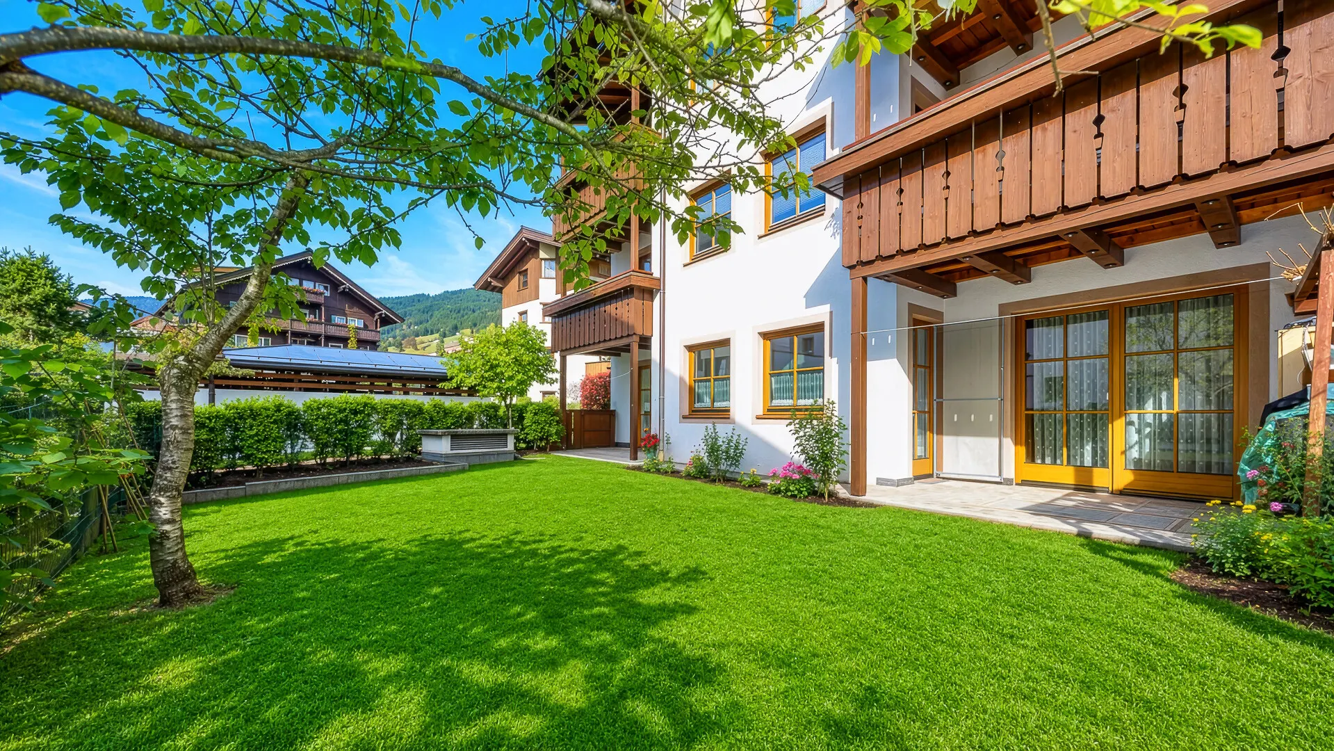 KITZIMMO-Gartenwohnung in zentraler Ruhelage kaufen - Immobilien Kirchberg.-10-11