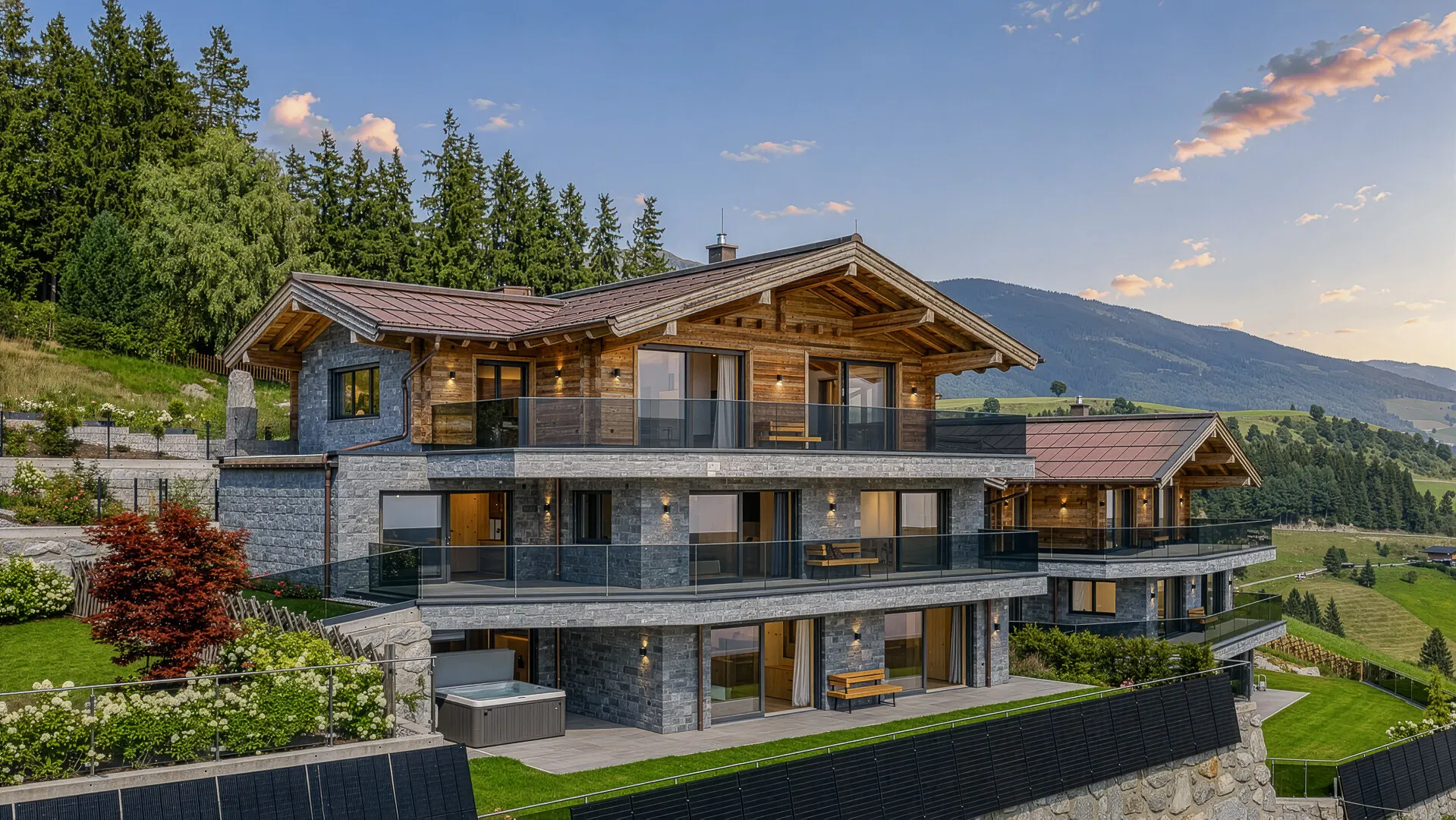 KITZIMMO-Luxusvilla mit Freizeitwohnsitz kaufen - Immobilien Kitzbühel.-2