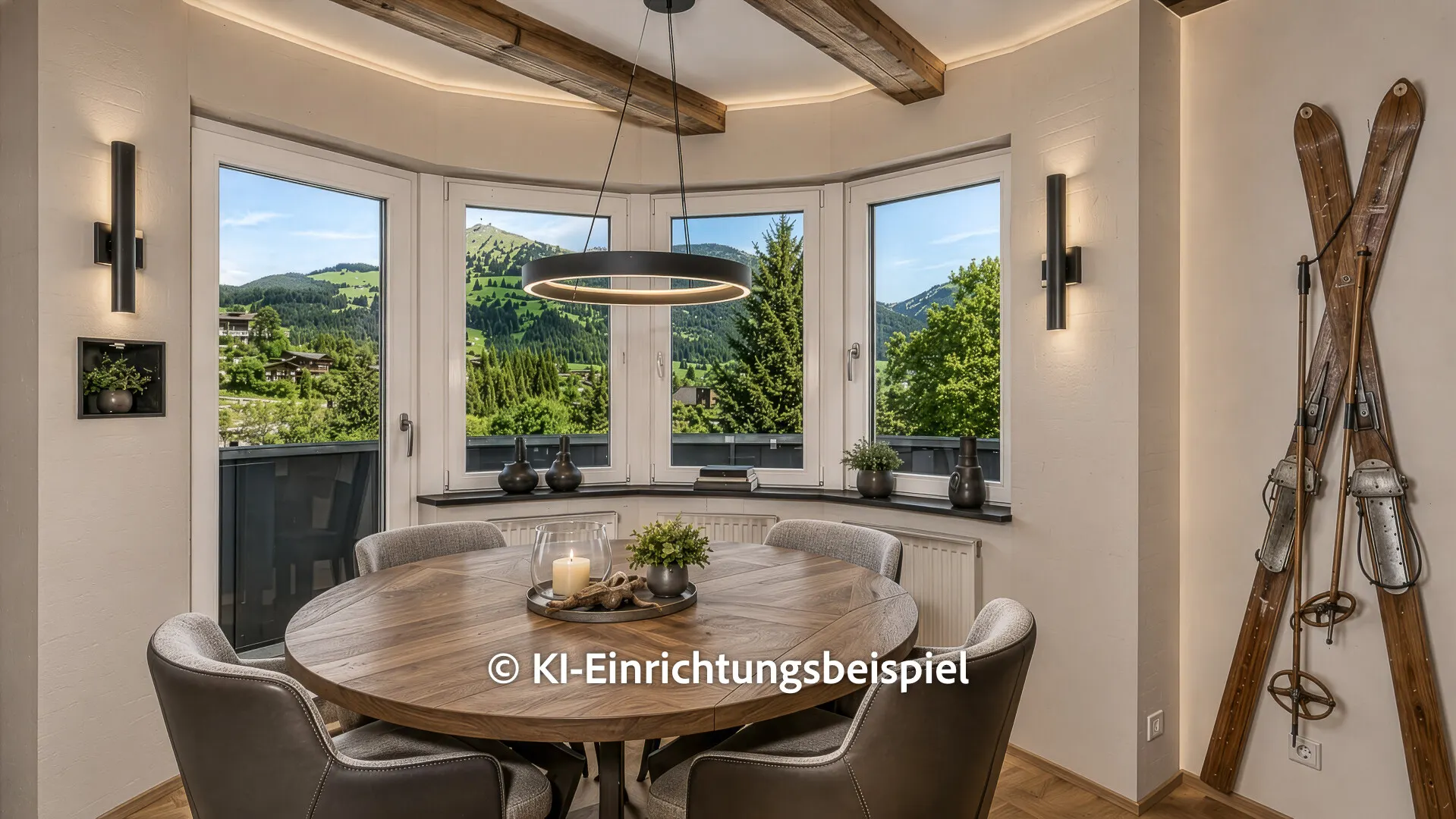 KITZIMMO-Dachgeschosswohnung mit traumhaftem Ausblick - Immobilien Kitzbühel.