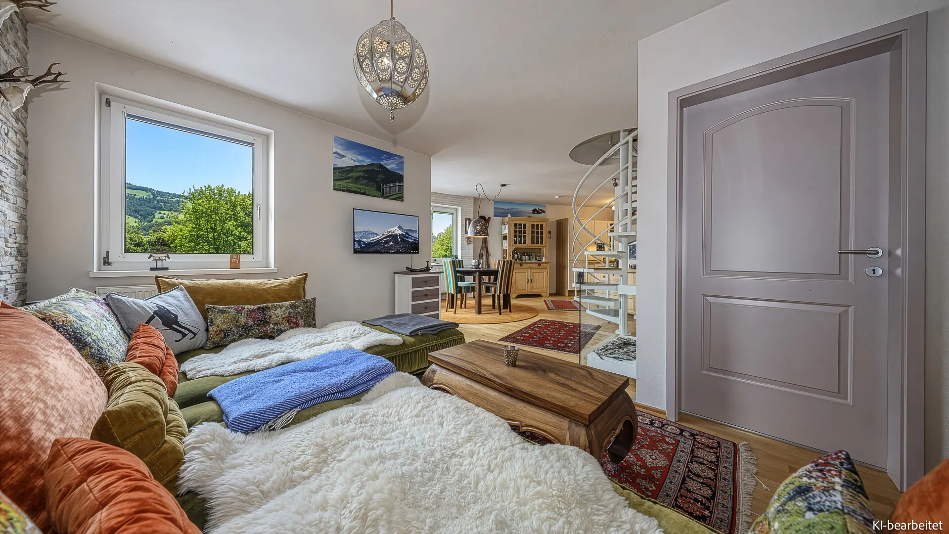 KITZIMMO-Dachgeschosswohnung mit traumhaftem Ausblick - Immobilien Kitzbühel.-7