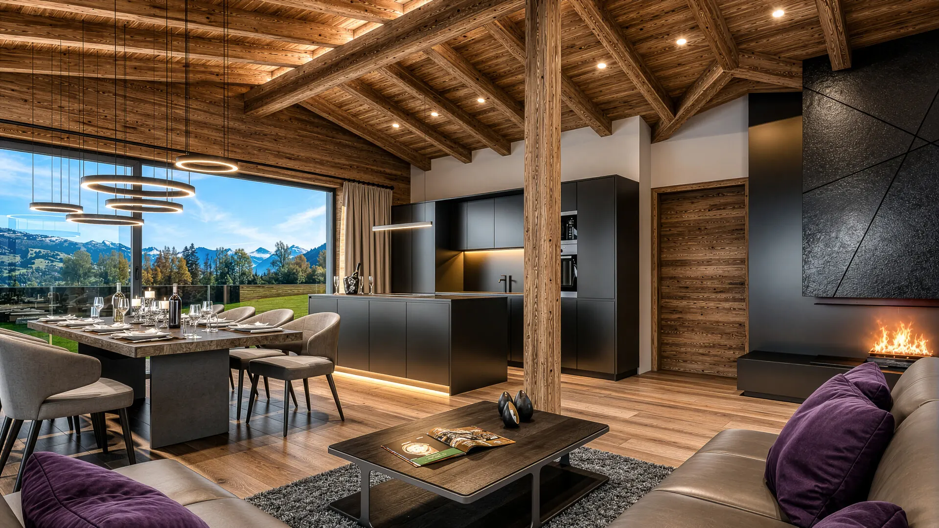 KITZIMMO-Luxus-Penthouse am Hahnenkamm kaufen - Immobilien Kitzbühel.-2