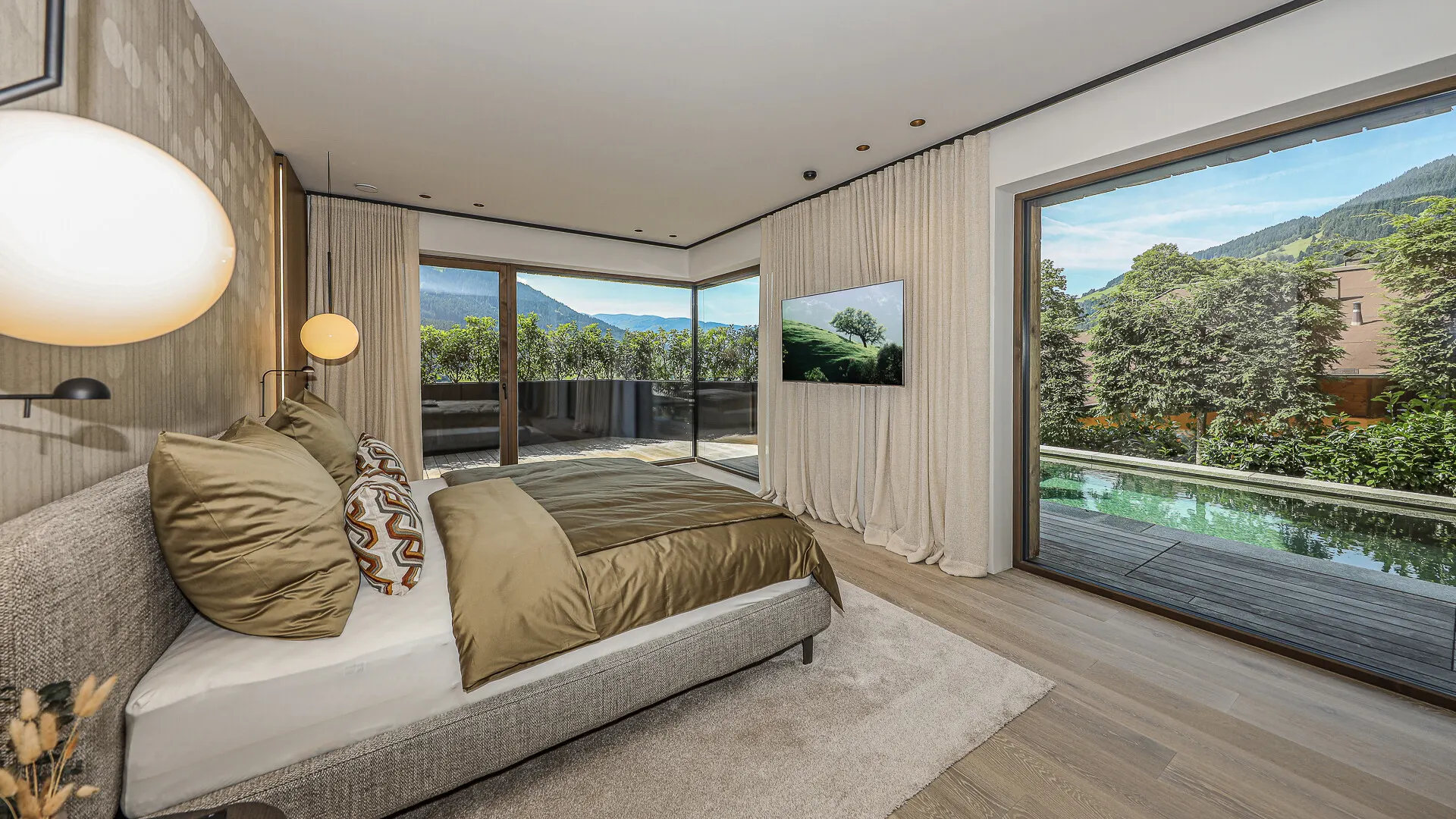 KITZIMMO-Luxusvilla mit Pool in Toplage kaufen - Immobilien Brixen im Thale.