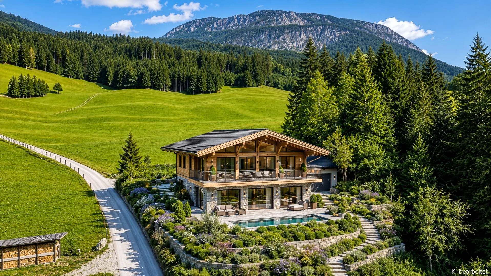 KITZIMMO-Luxusvilla mit Freizeitwohnsitz in Toplage kaufen - Immobilien Fieberbrunn.