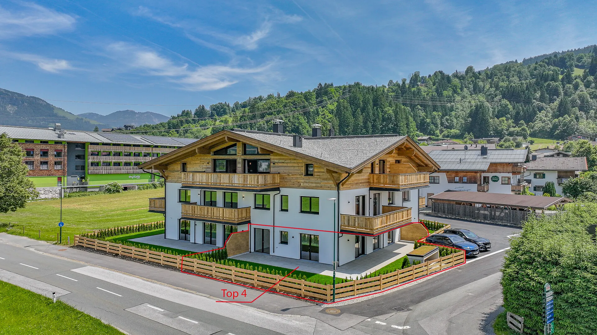 KITZIMMO-Neubauprojekt mit 10 exklusiven Wohnungen kaufen - Immobilien St. Johann.