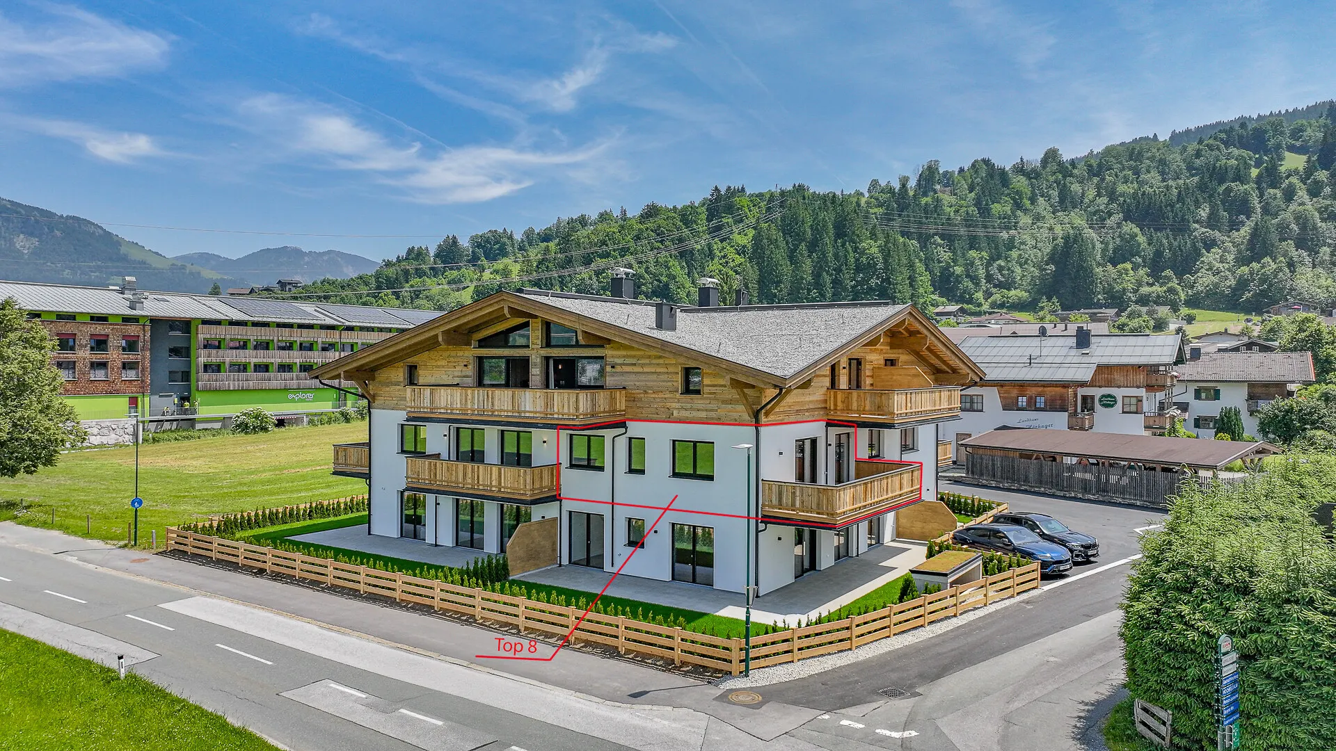 KITZIMMO-Neubauprojekt mit 10 exklusiven Wohnungen kaufen - Immobilien St. Johann.