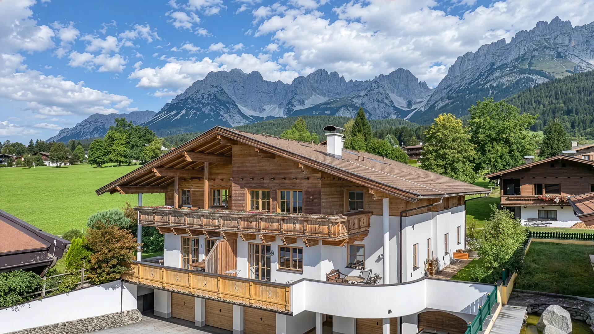 KITZIMMO-Penthouse in sonniger Ruhelage am Fuße des Wilden Kaiser - Immobilien Going.