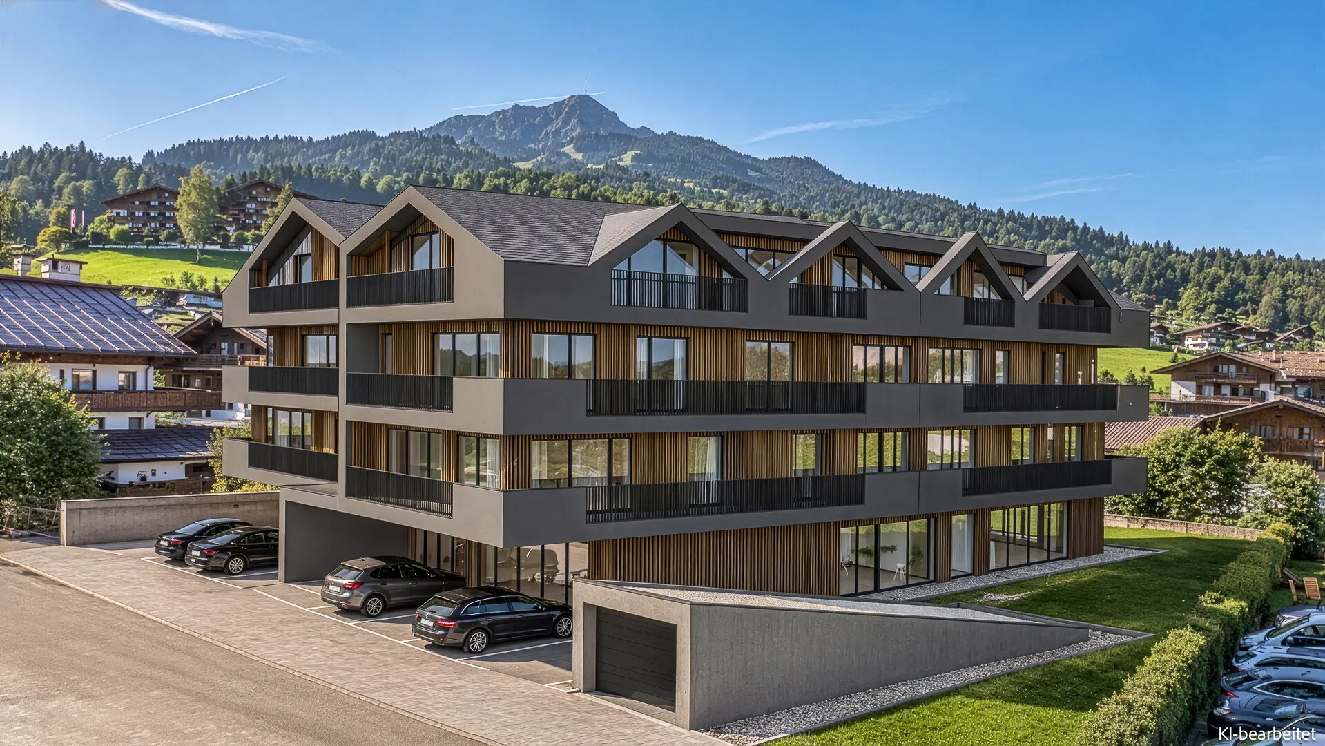 KITZIMMO-Baugrund in zentraler Toplage mit Apparthotel Projektierung - Immobilien St. Johann.
