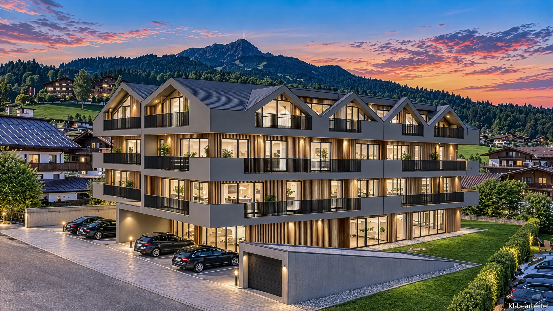 KITZIMMO-Baugrund in zentraler Toplage mit Apparthotel Projektierung - Immobilien St. Johann.