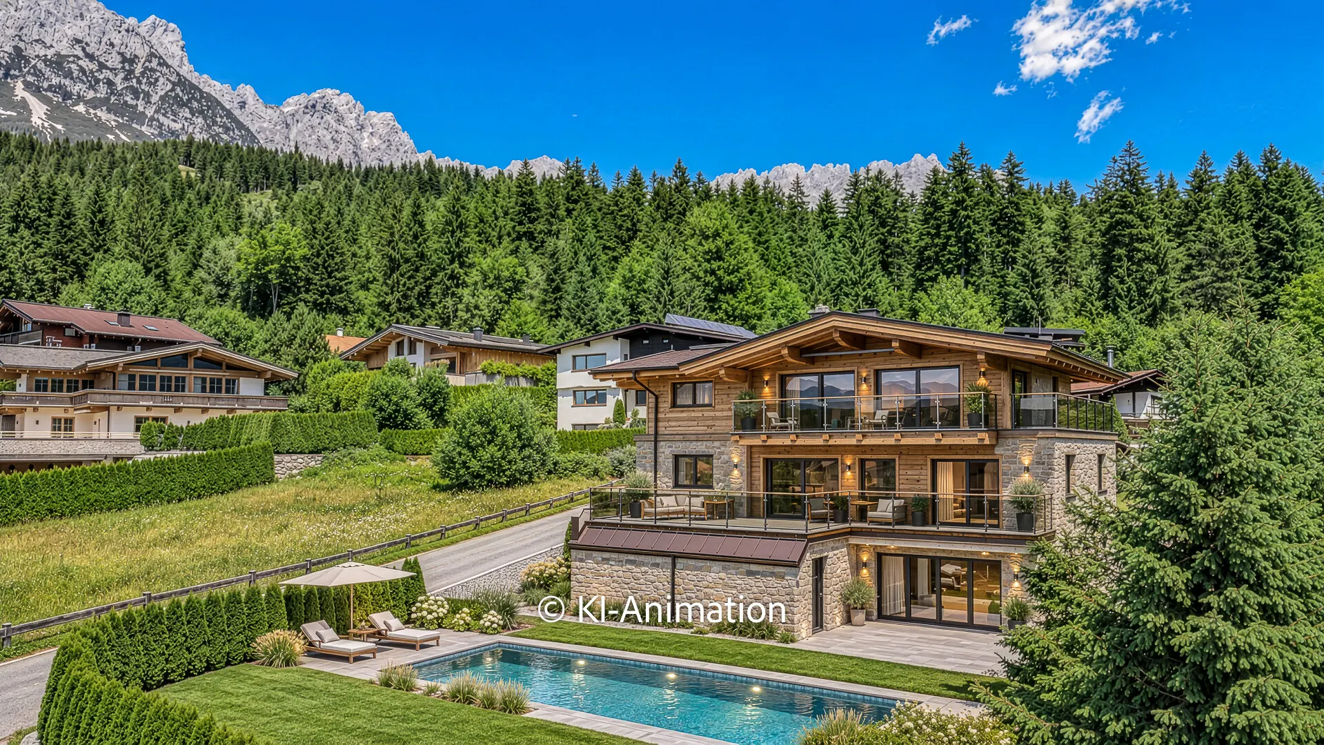 KITZIMMO-Neubauvilla in sonniger Top-Ruhelage kaufen - Immobilien Ellmau am Wilden Kaiser.-42